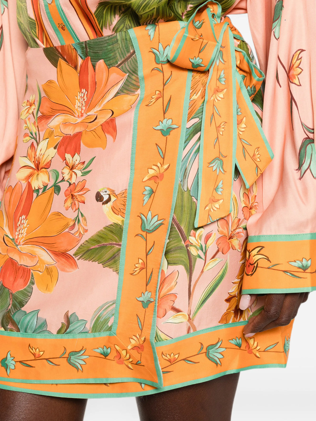 birds lenzing™ ecovero™ mini skirt