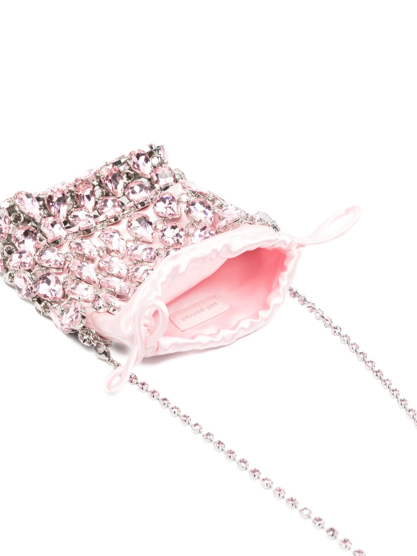 mini crystal-embellished shoulder bag