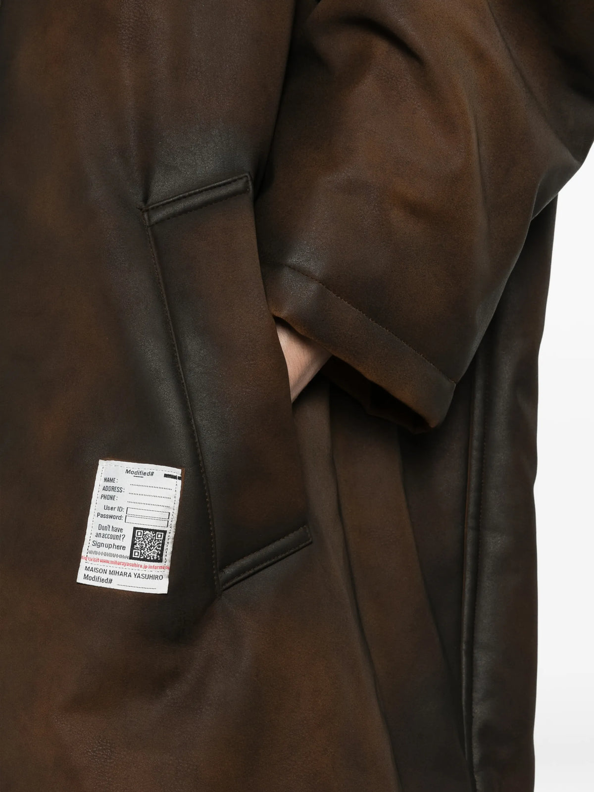 coated puffer coat