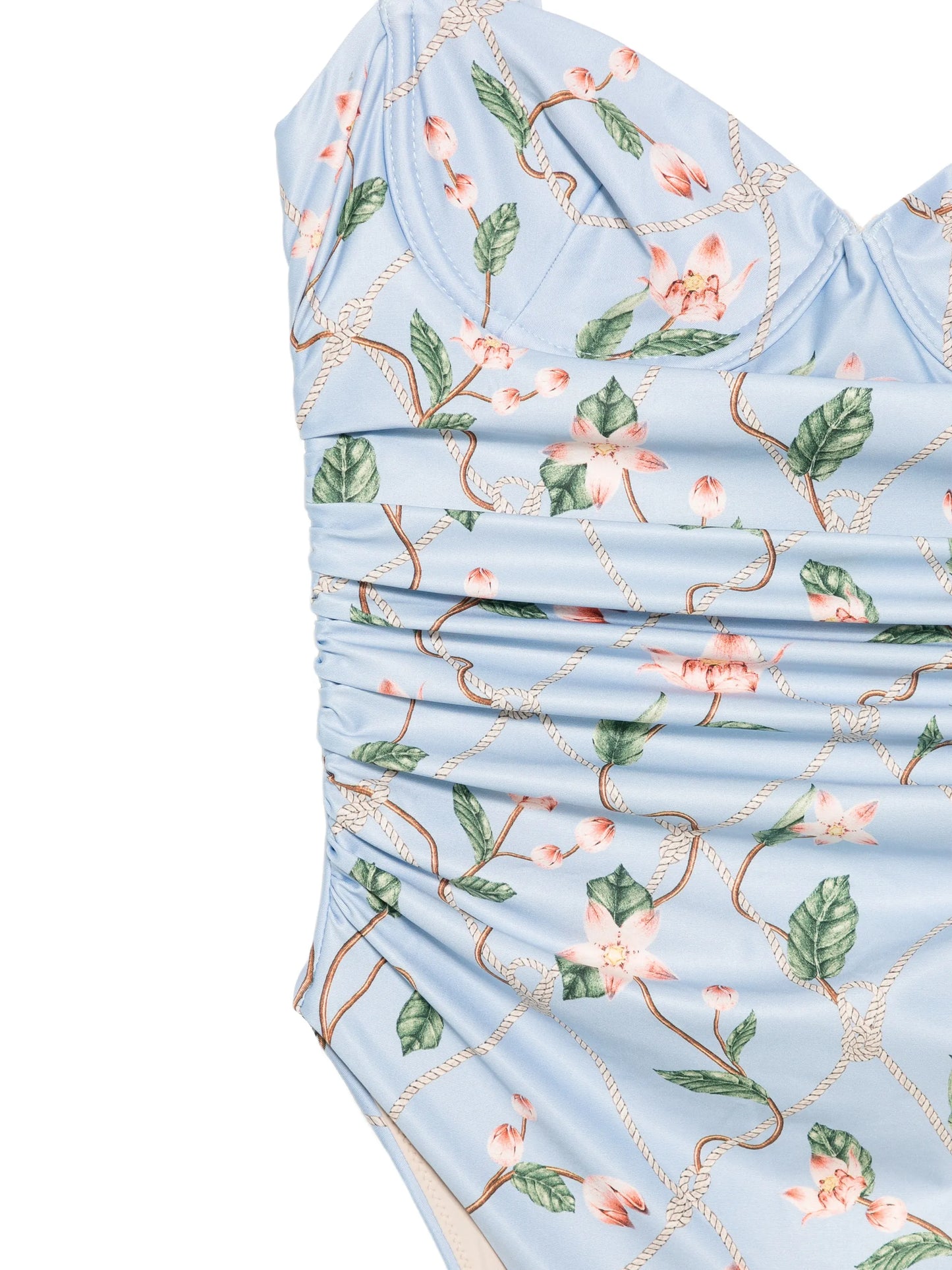 Rábano Navegante floral-print swimsuit