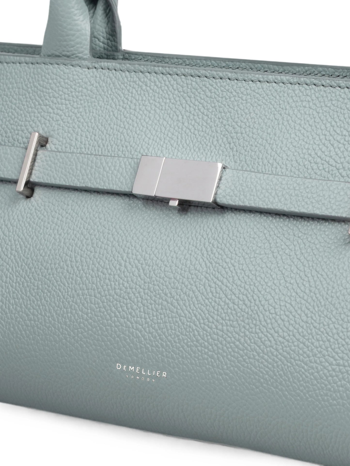 New York grained leather shoulder bag