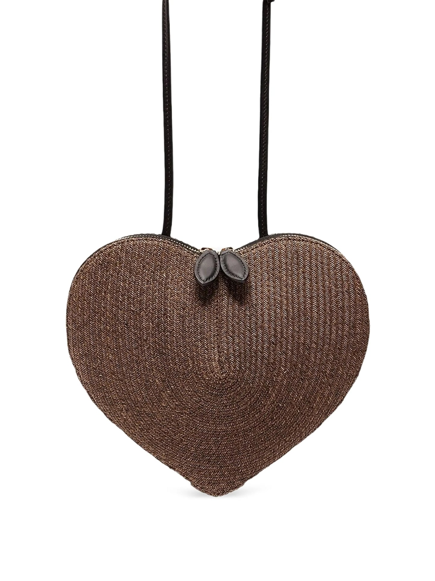 le coeur bag in paper straw