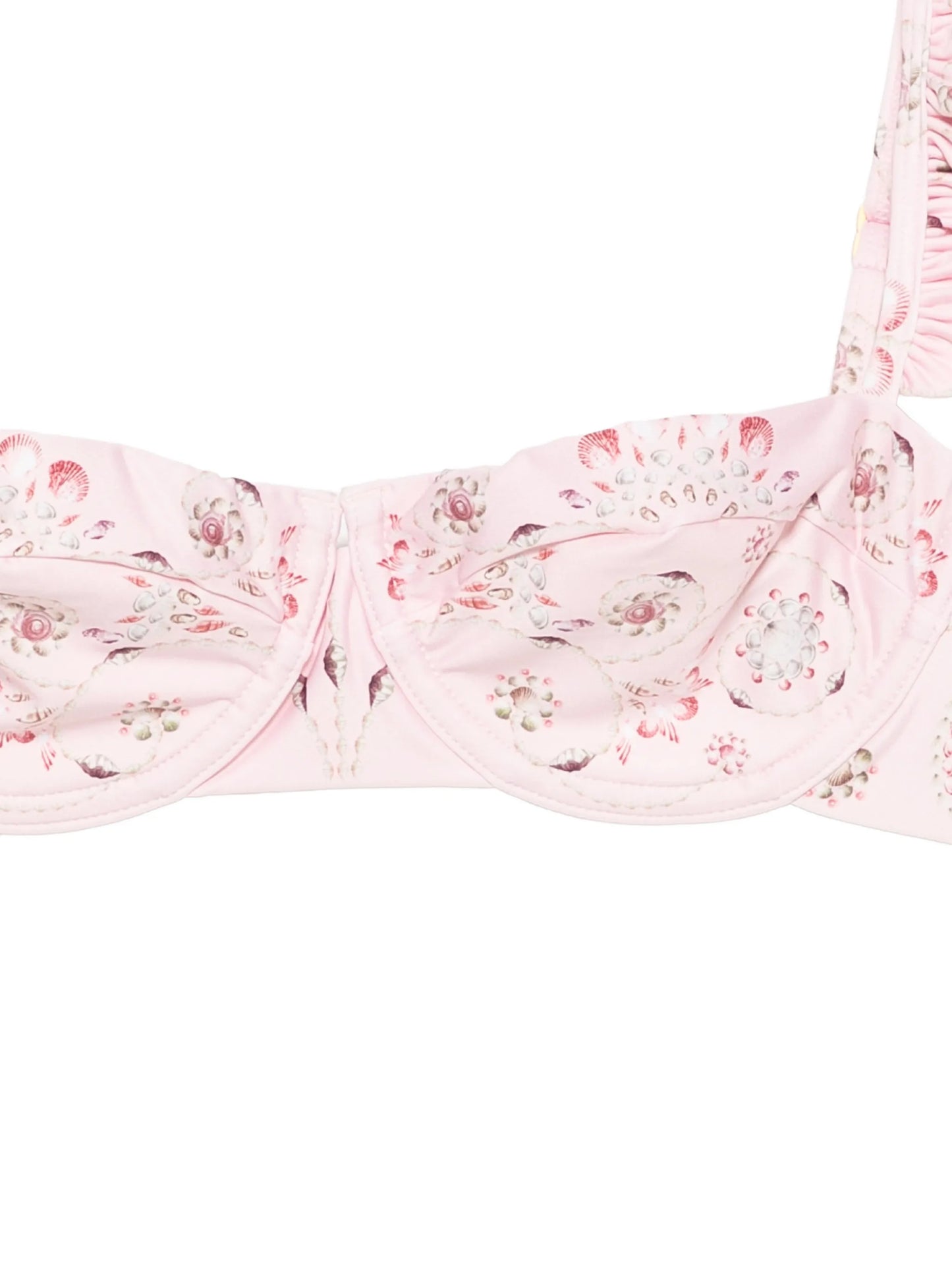 Kiwi Playa ruffled underwired bikini top