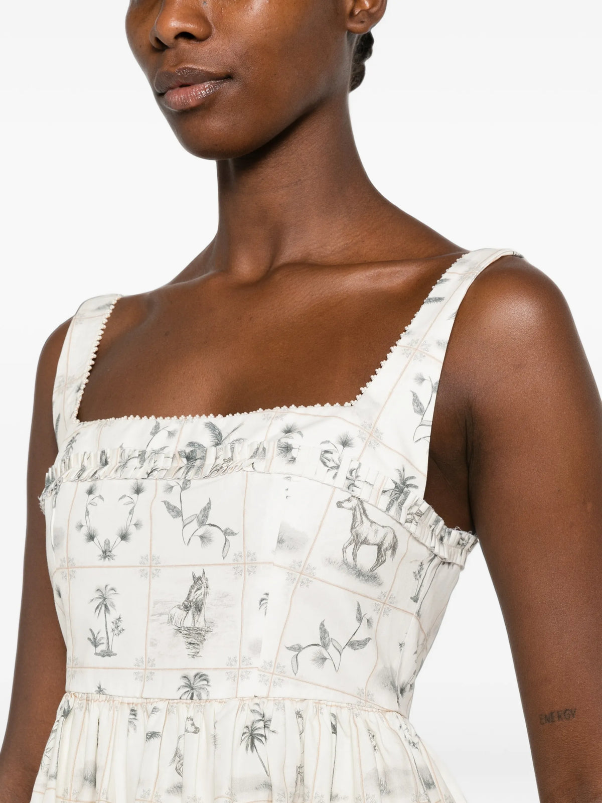 Barbara printed mini dress
