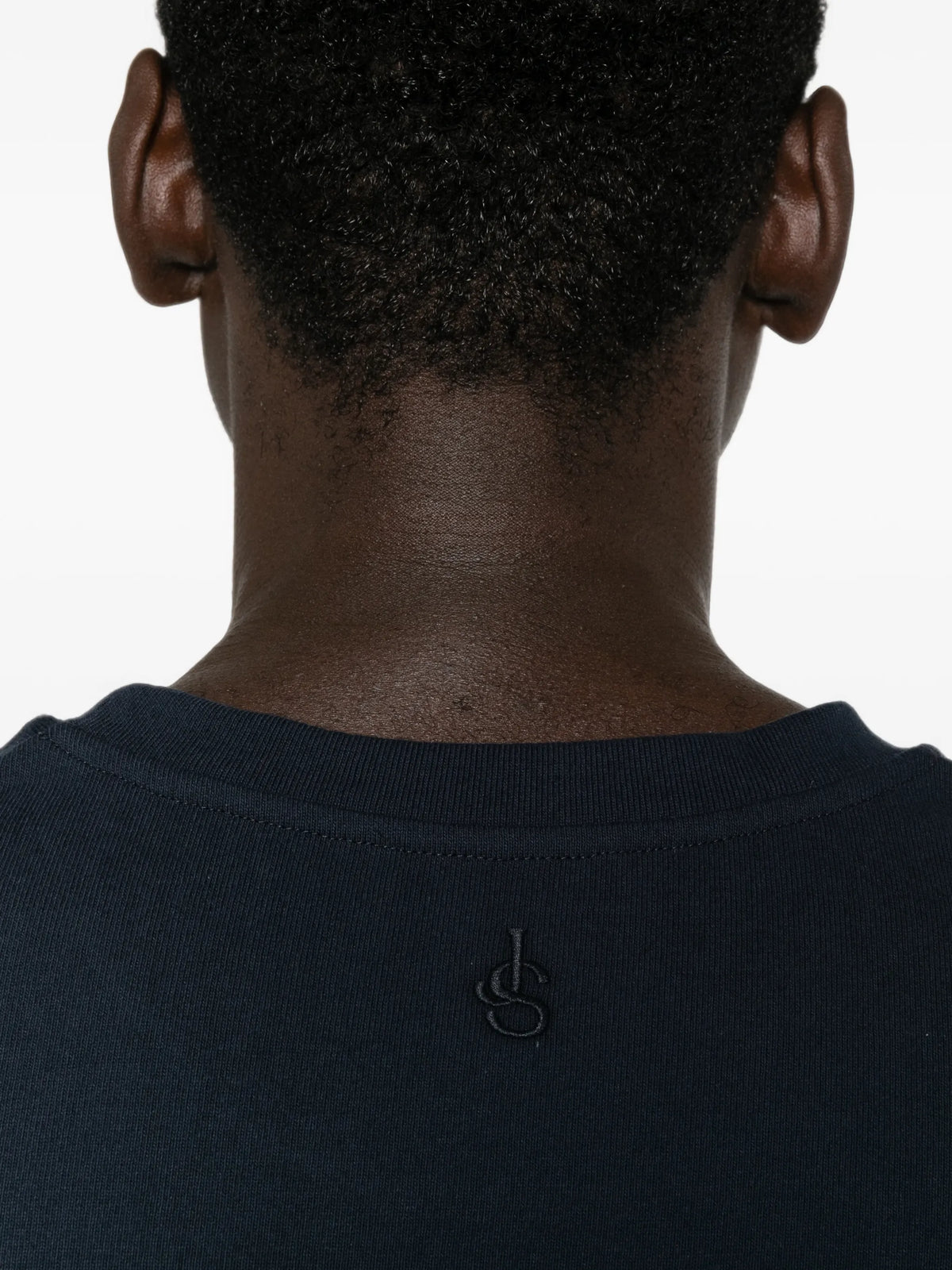 logo-embroidered long-sleeve T-shirt