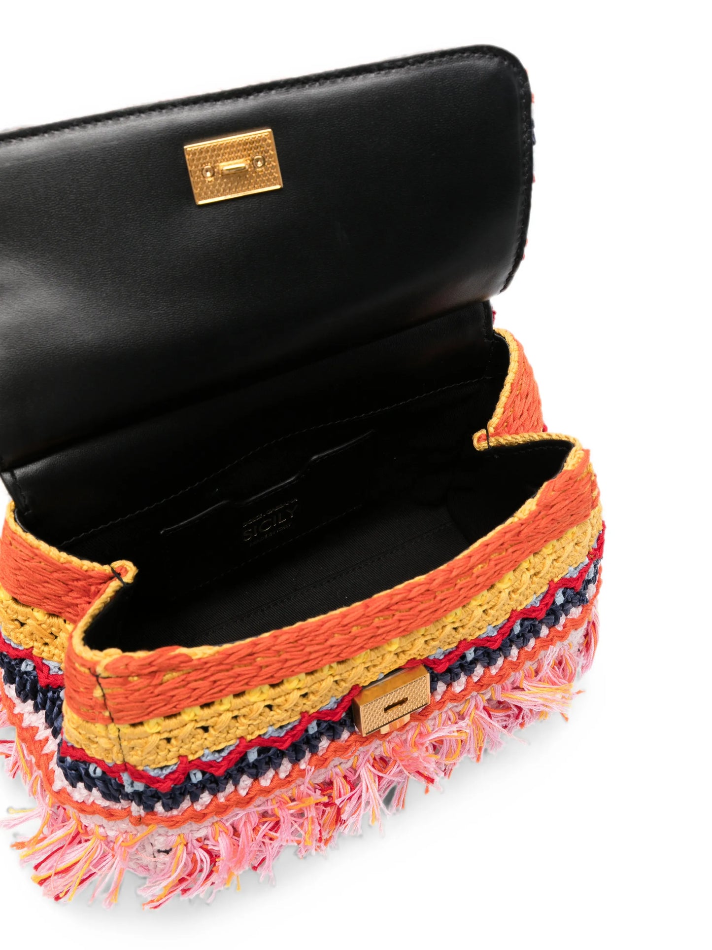 Sicily Carretto top-handle bag