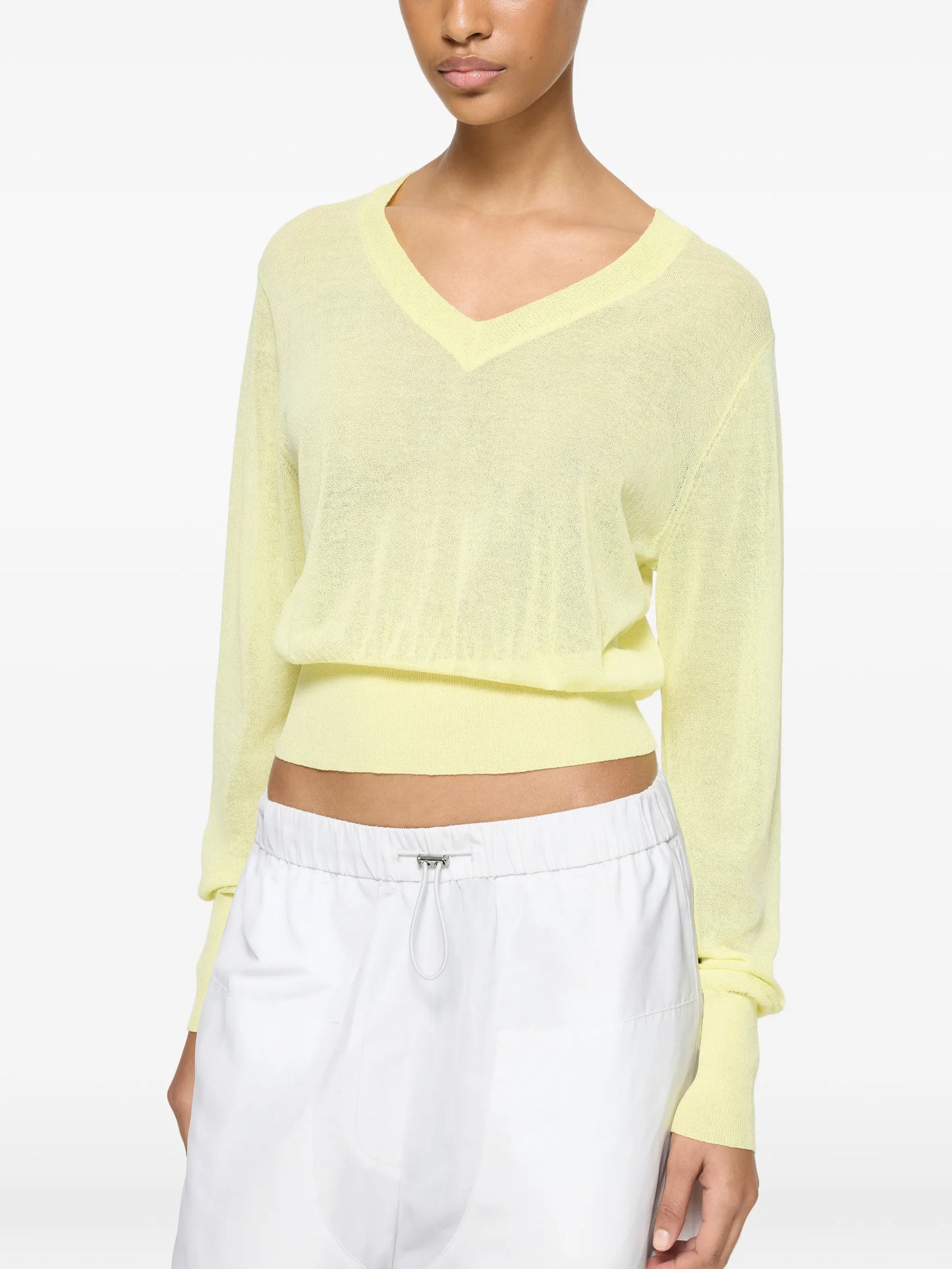V-neck sweater