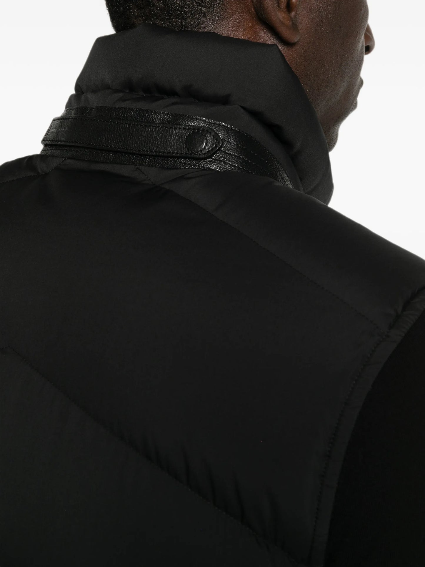 quilted padded gilet