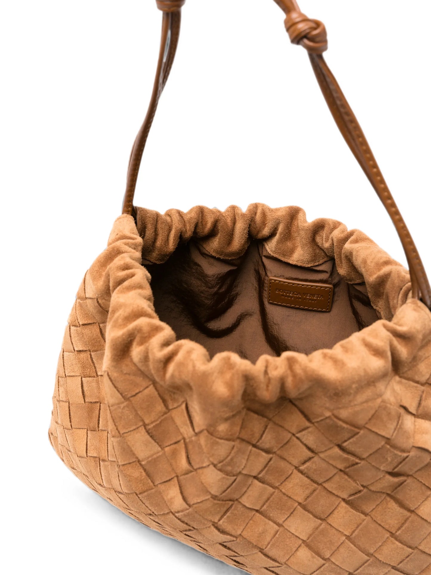 drawstring-fastening tote bag