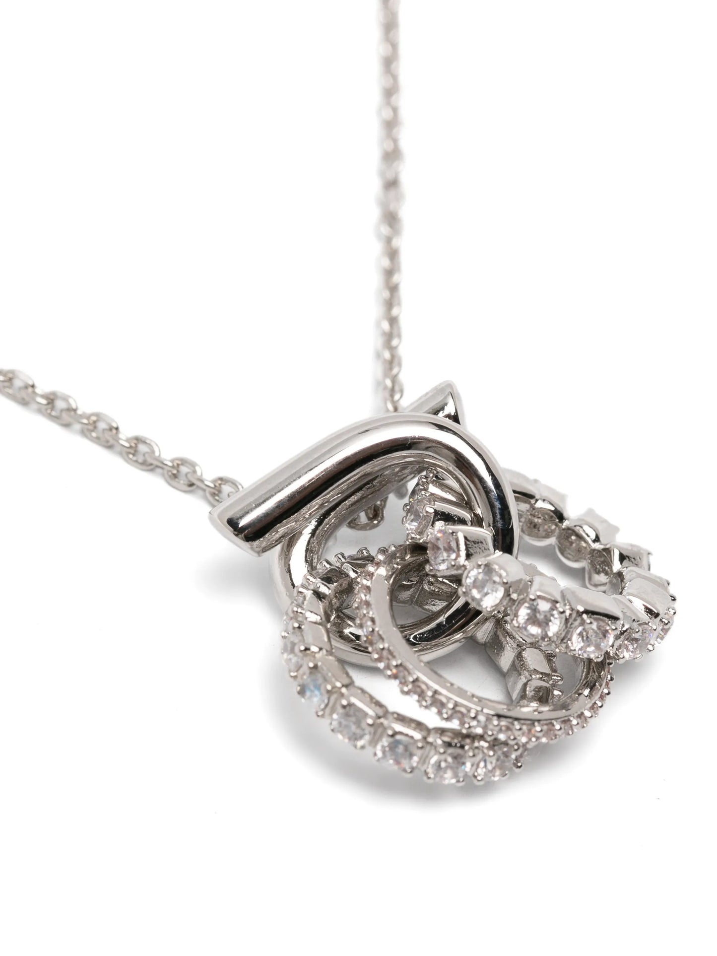 crystal-embellished necklace