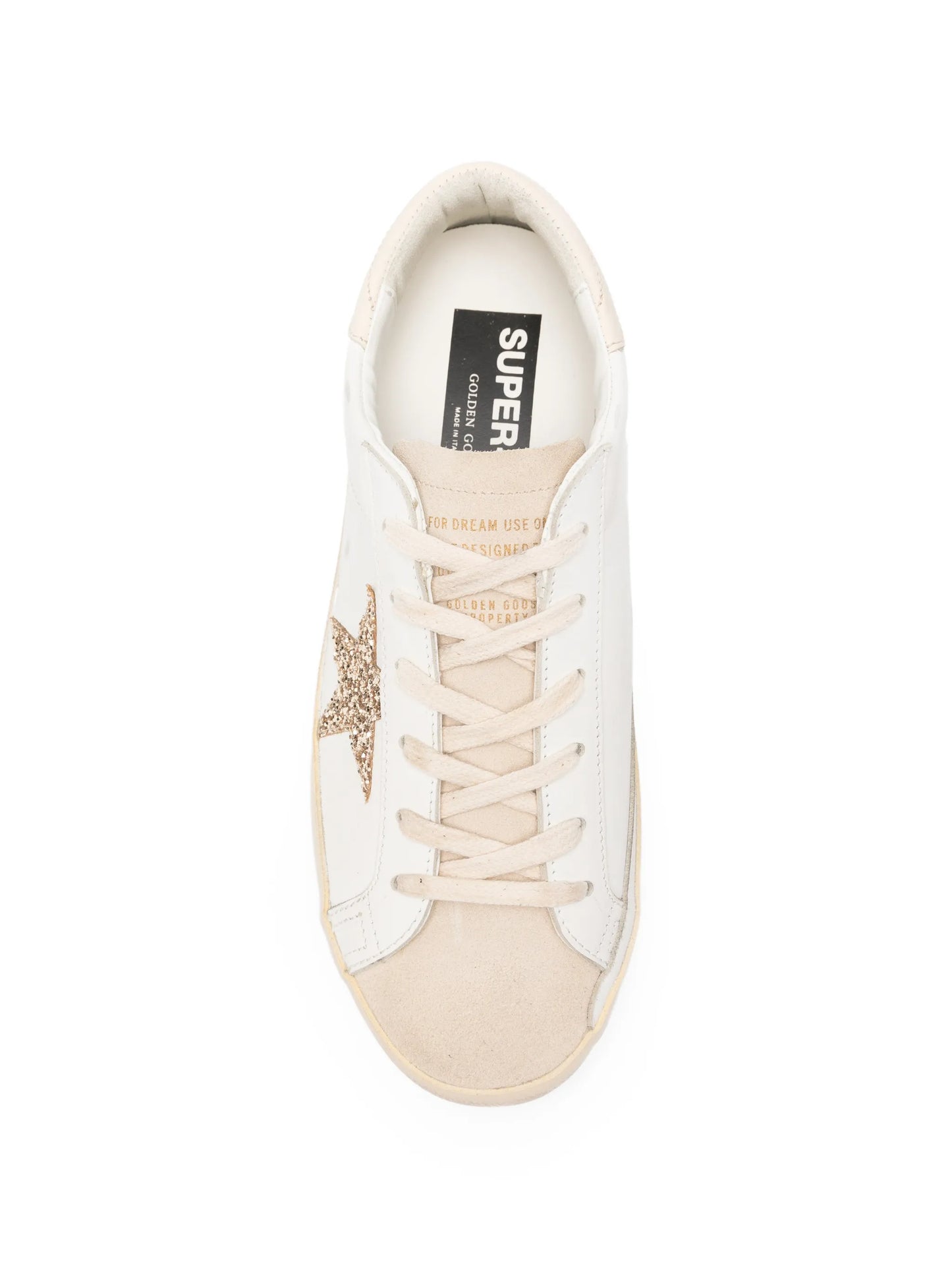 Superstar glitter-patch sneakers
