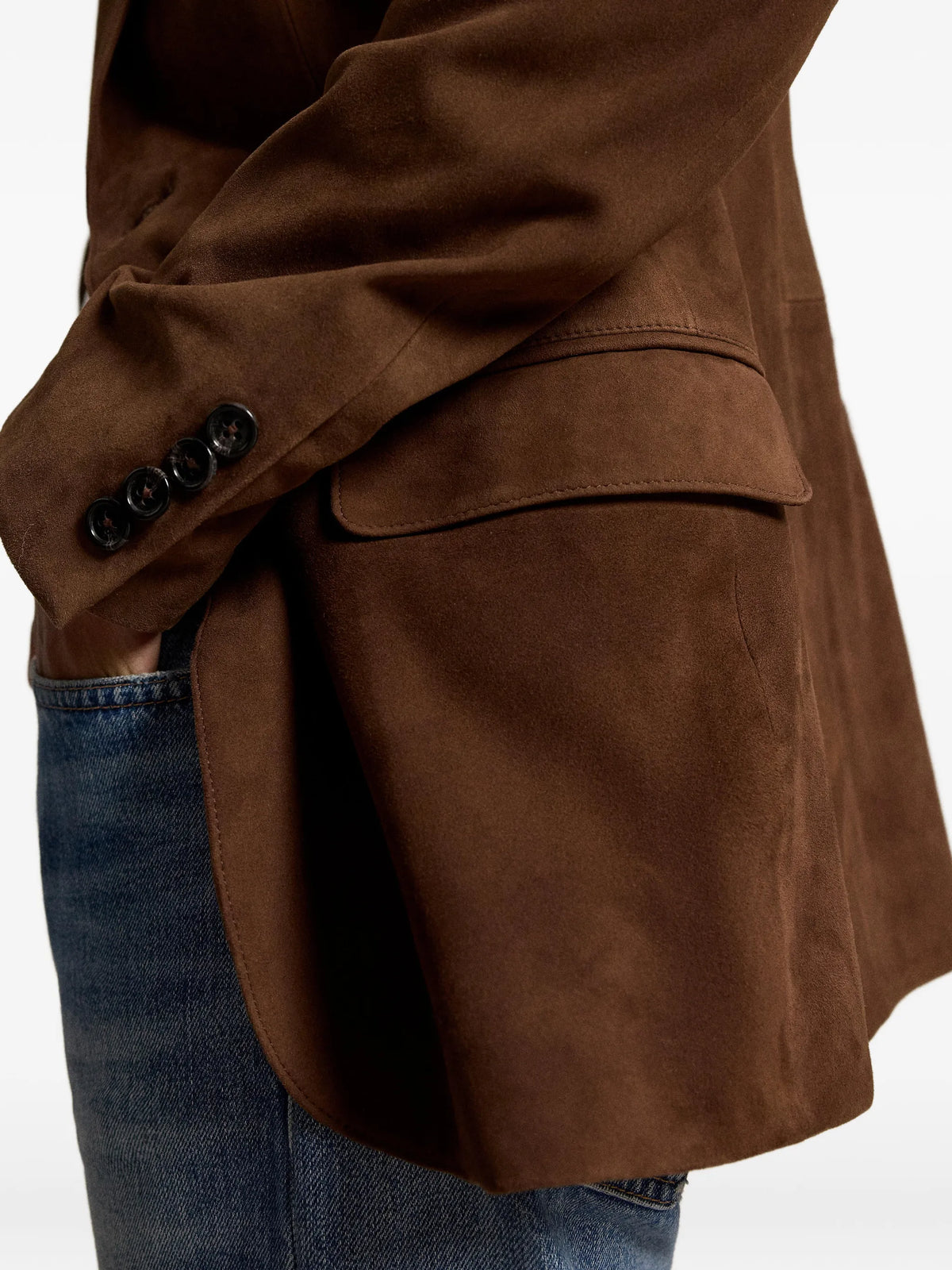 single-breasted blazer