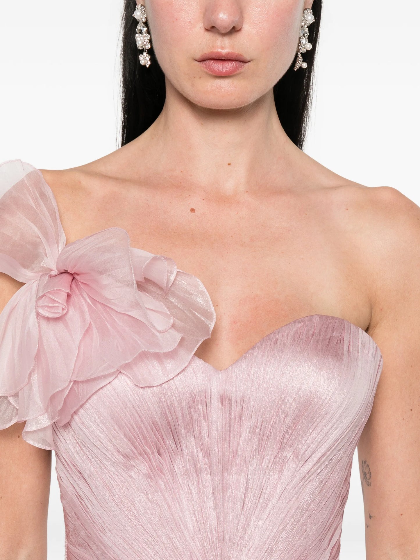 Suriel ruched maxi dress