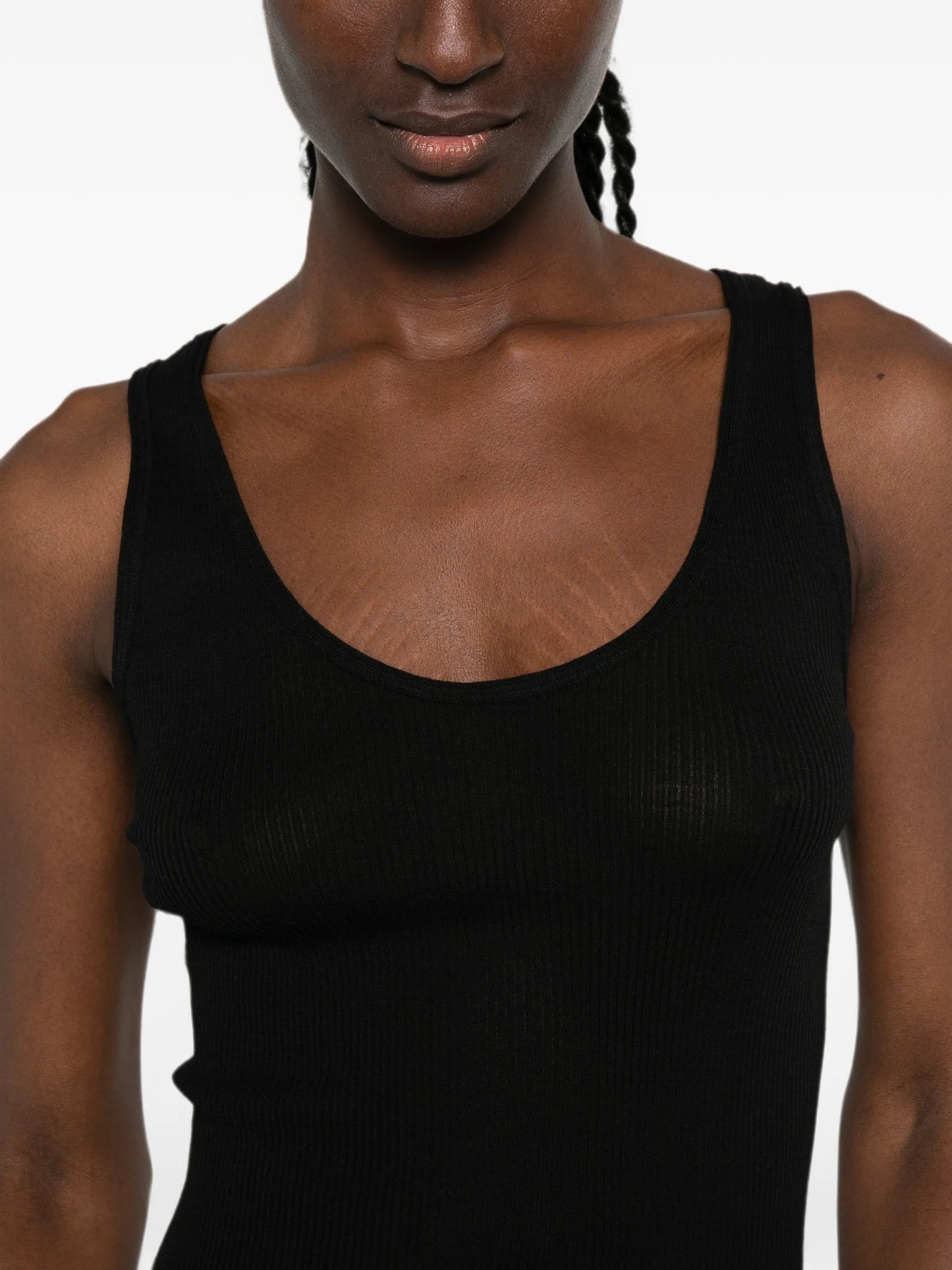 Danel ribbed-knit vest