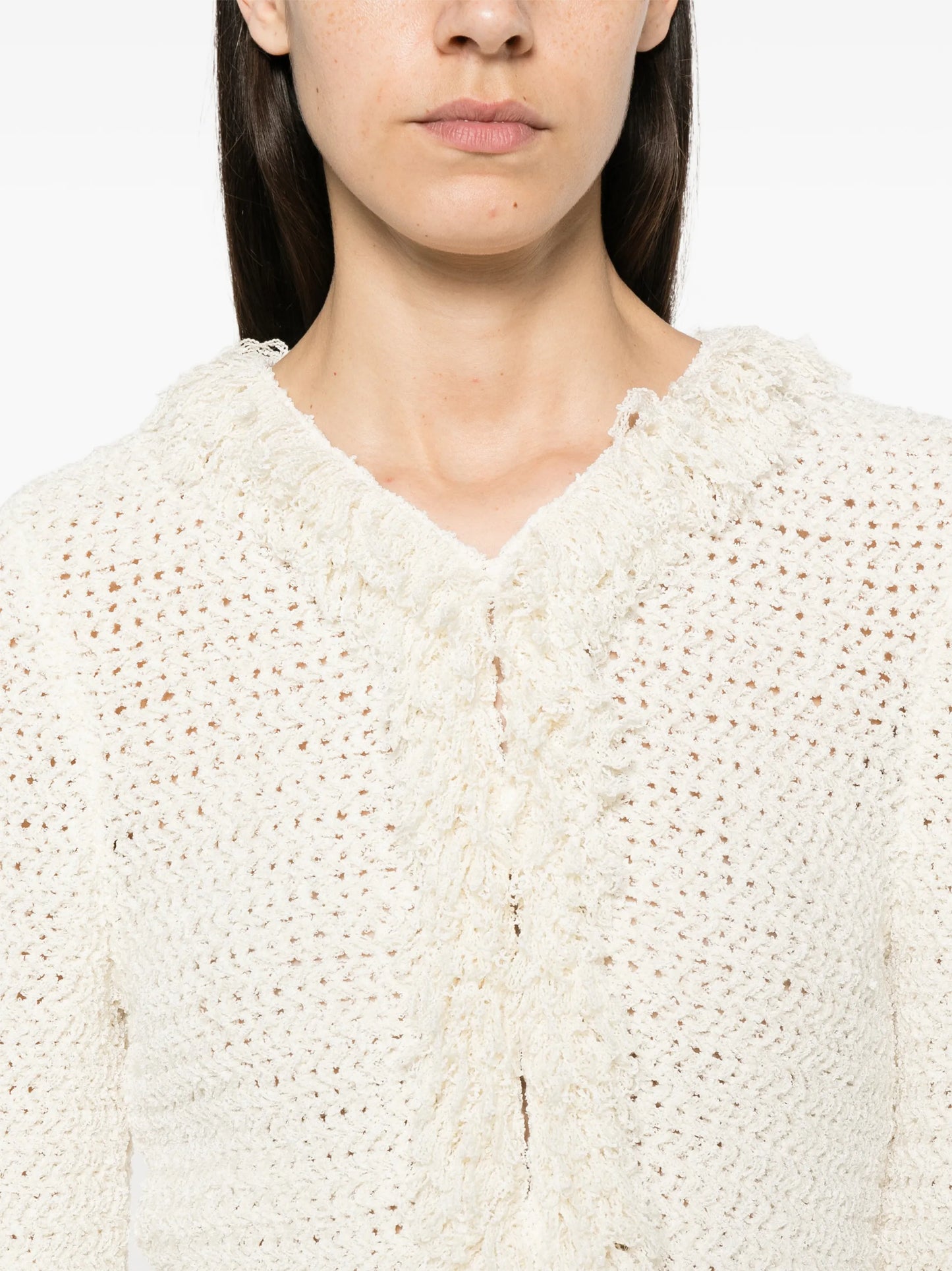 Nilo fringed blouse