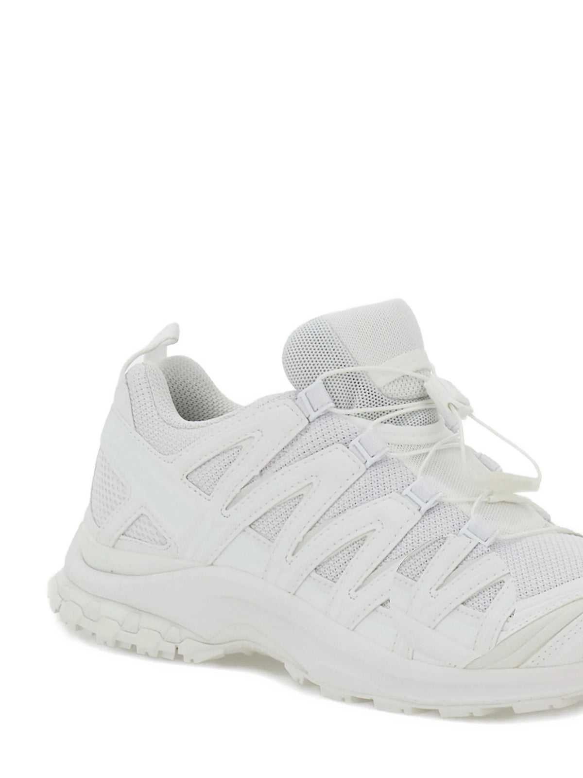 leather-panel sneakers