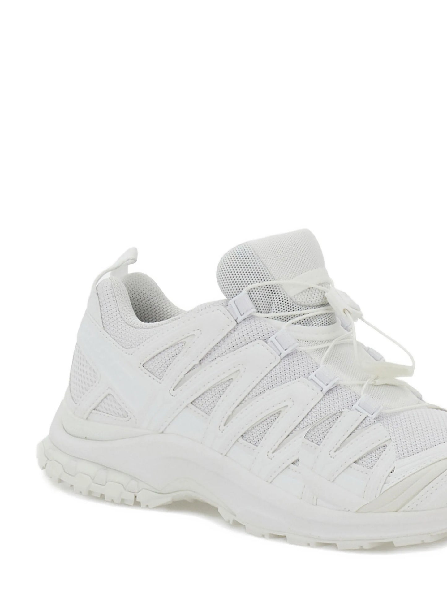 leather-panel sneakers