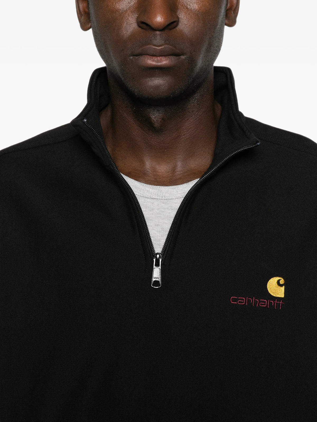 American Script embroidered sweater