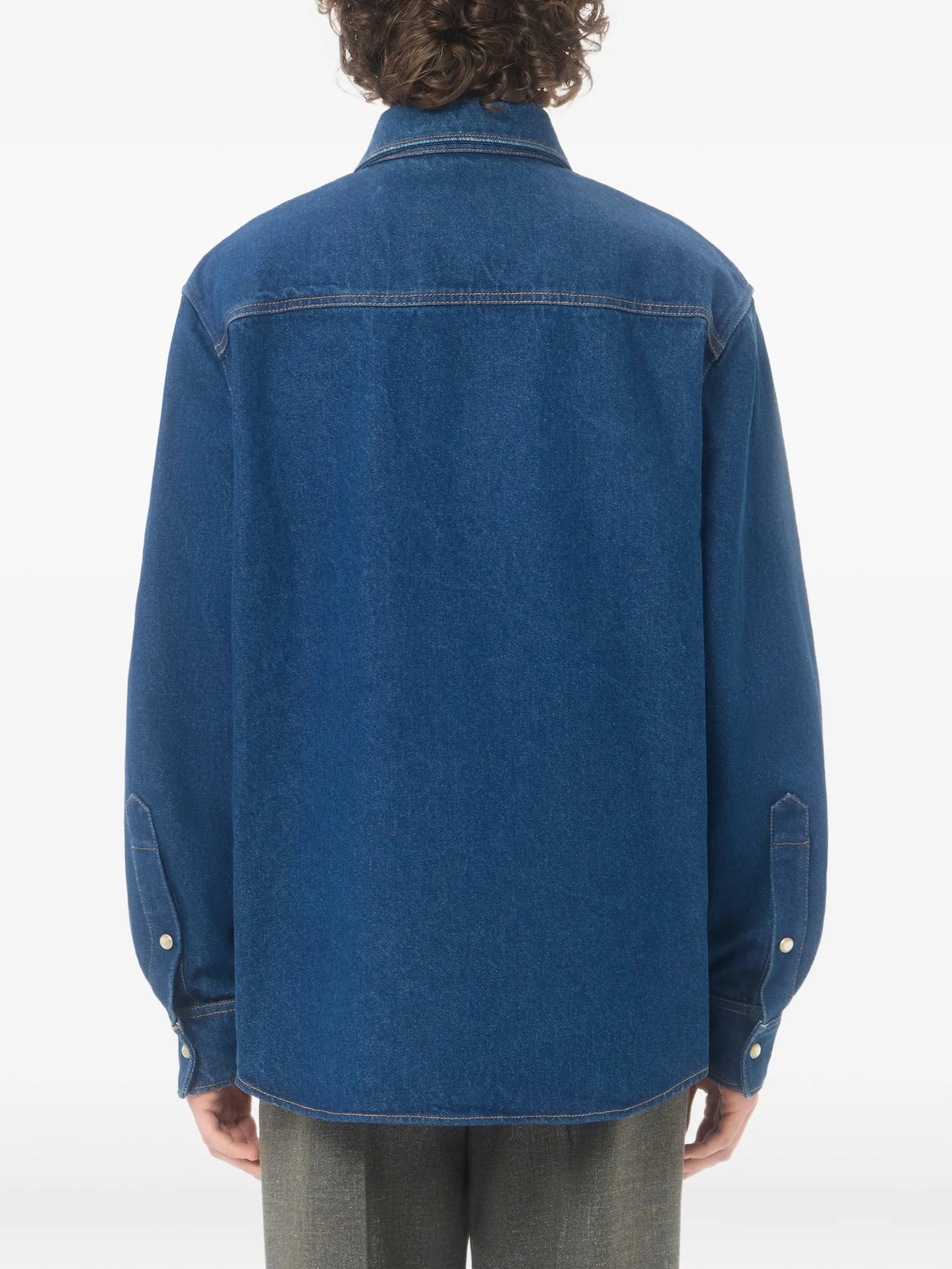 denim shirt with VGold