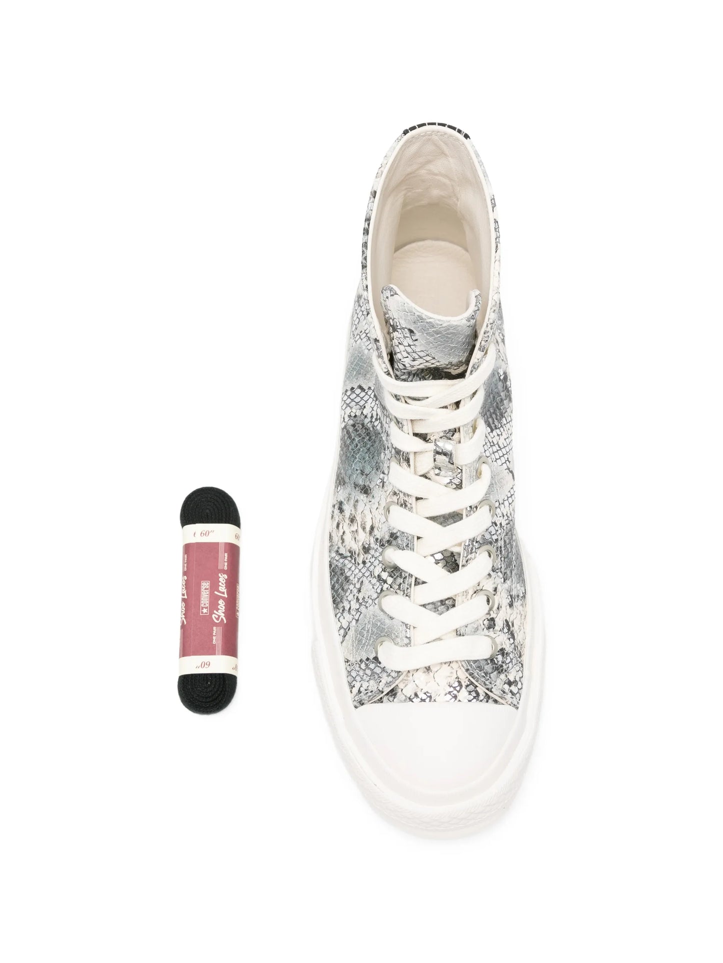 Chuck Taylor All Star snake-effect sneakers