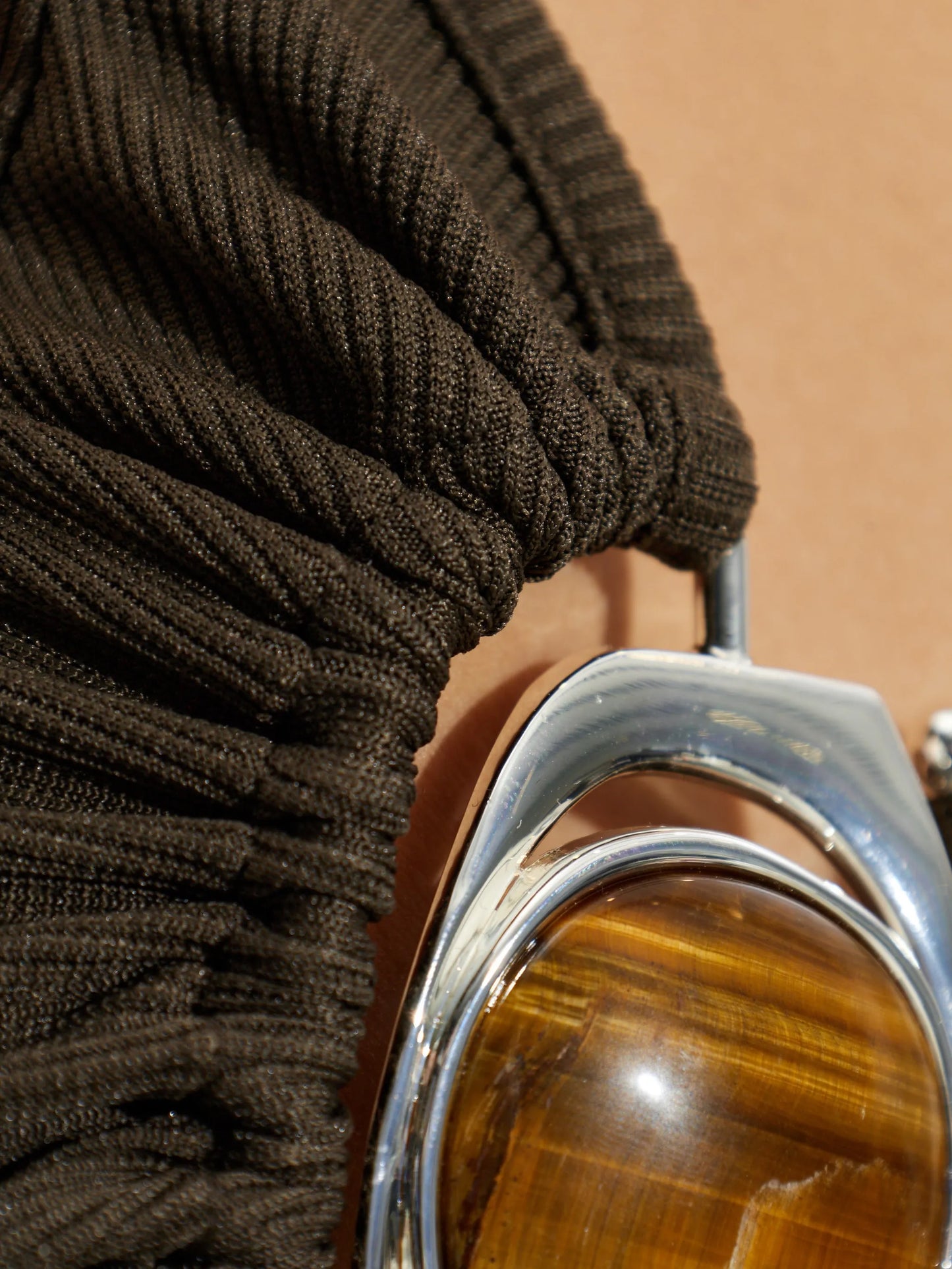 buckle gathered skirt