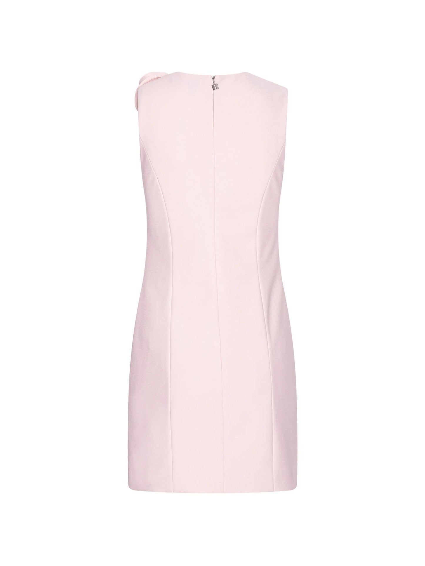 flower ruffle mini dress