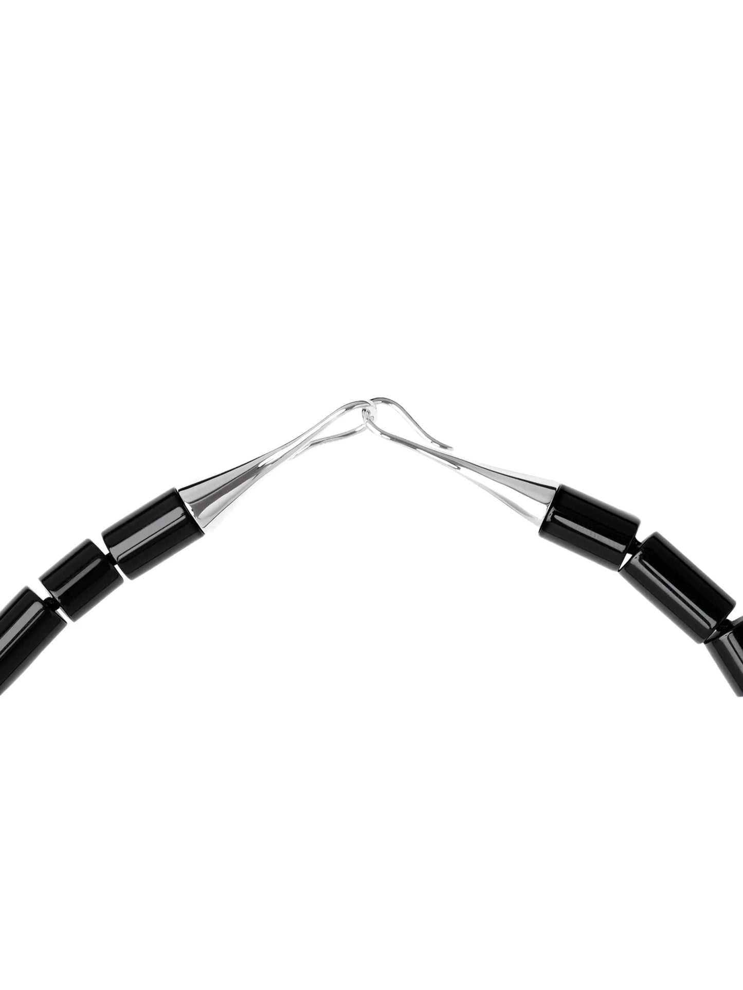 The Sadie onyx beaded necklace