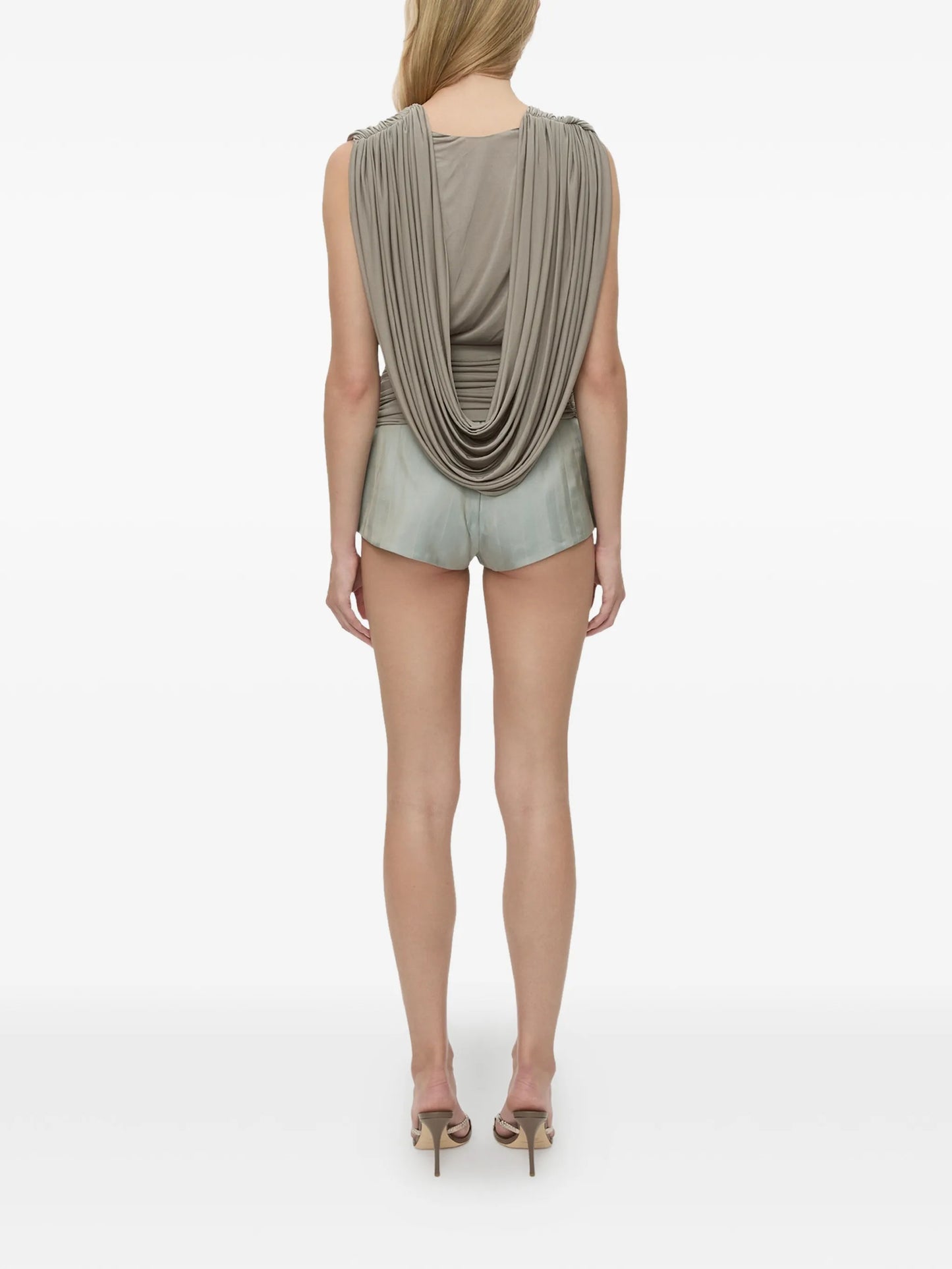 Ripple drape top