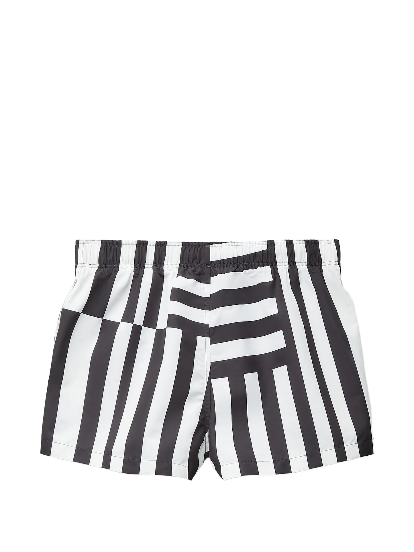 printed swim shorts