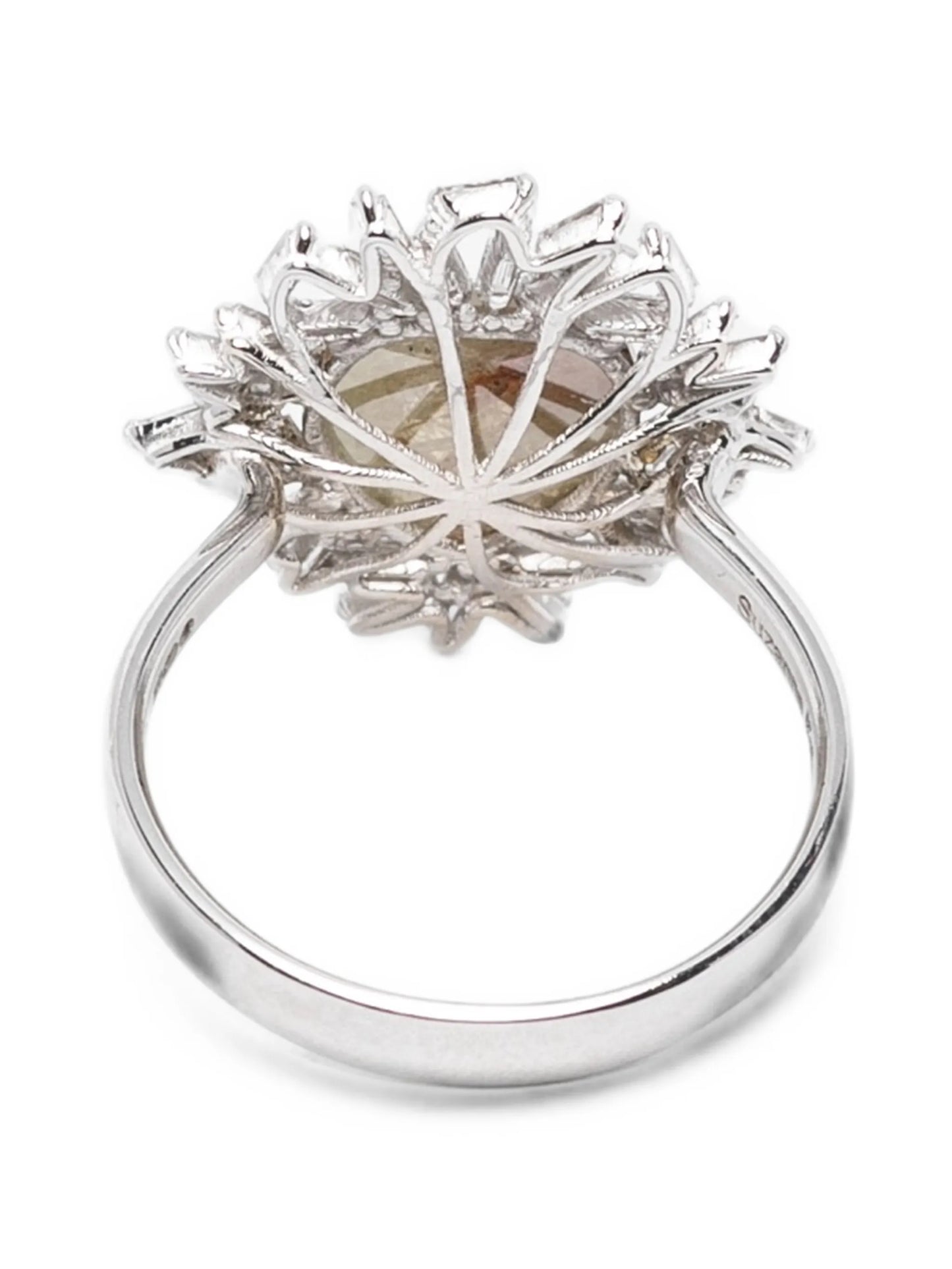 One of a Kind diamond cluster ring