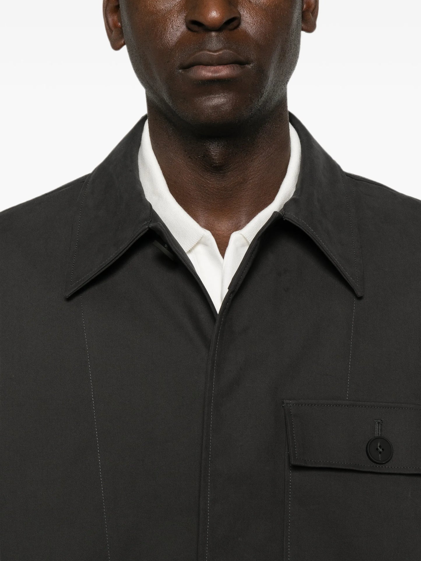 Drey flap-pocket cotton jacket