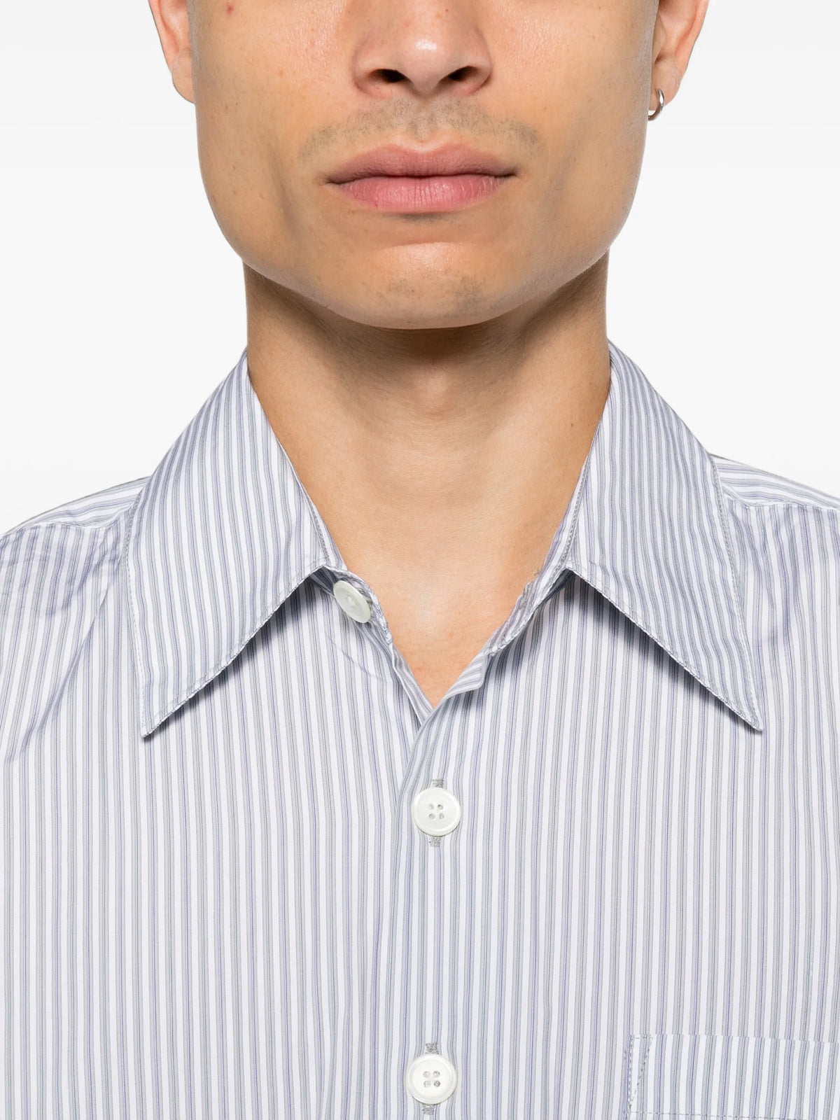 Above shirt