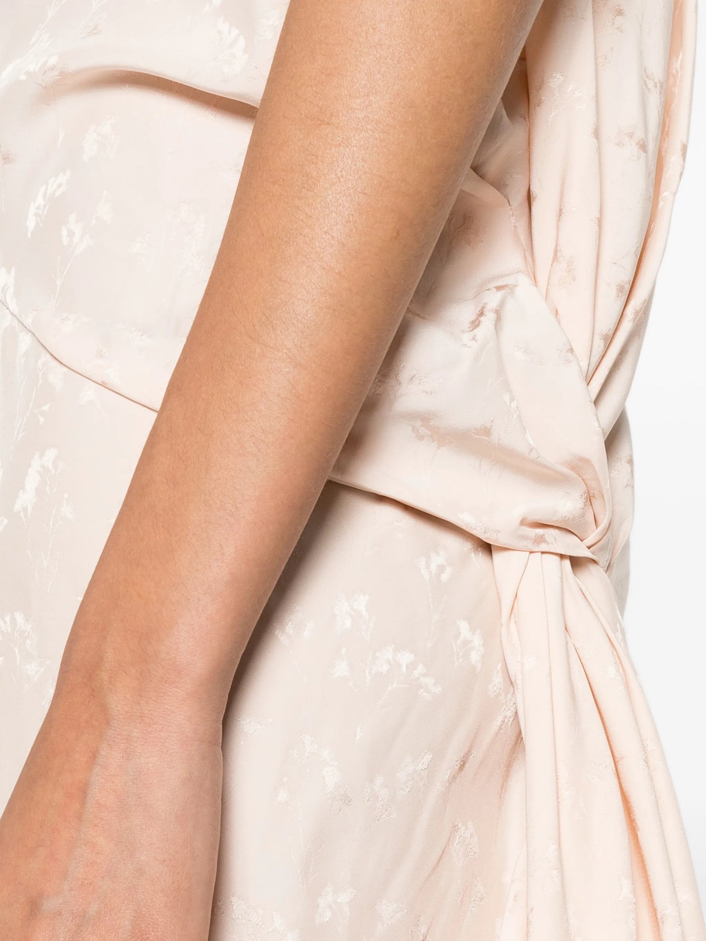 Posy cowl-neck maxi dress