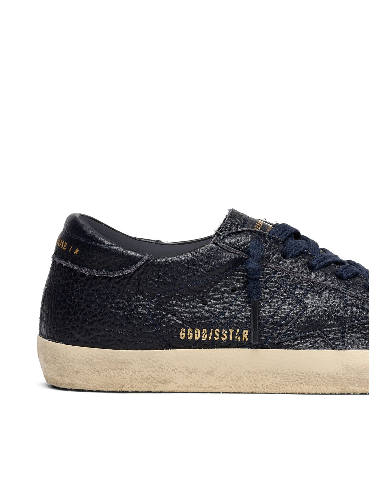 Super-Star sneakers in leather with tone-on-tone leather star