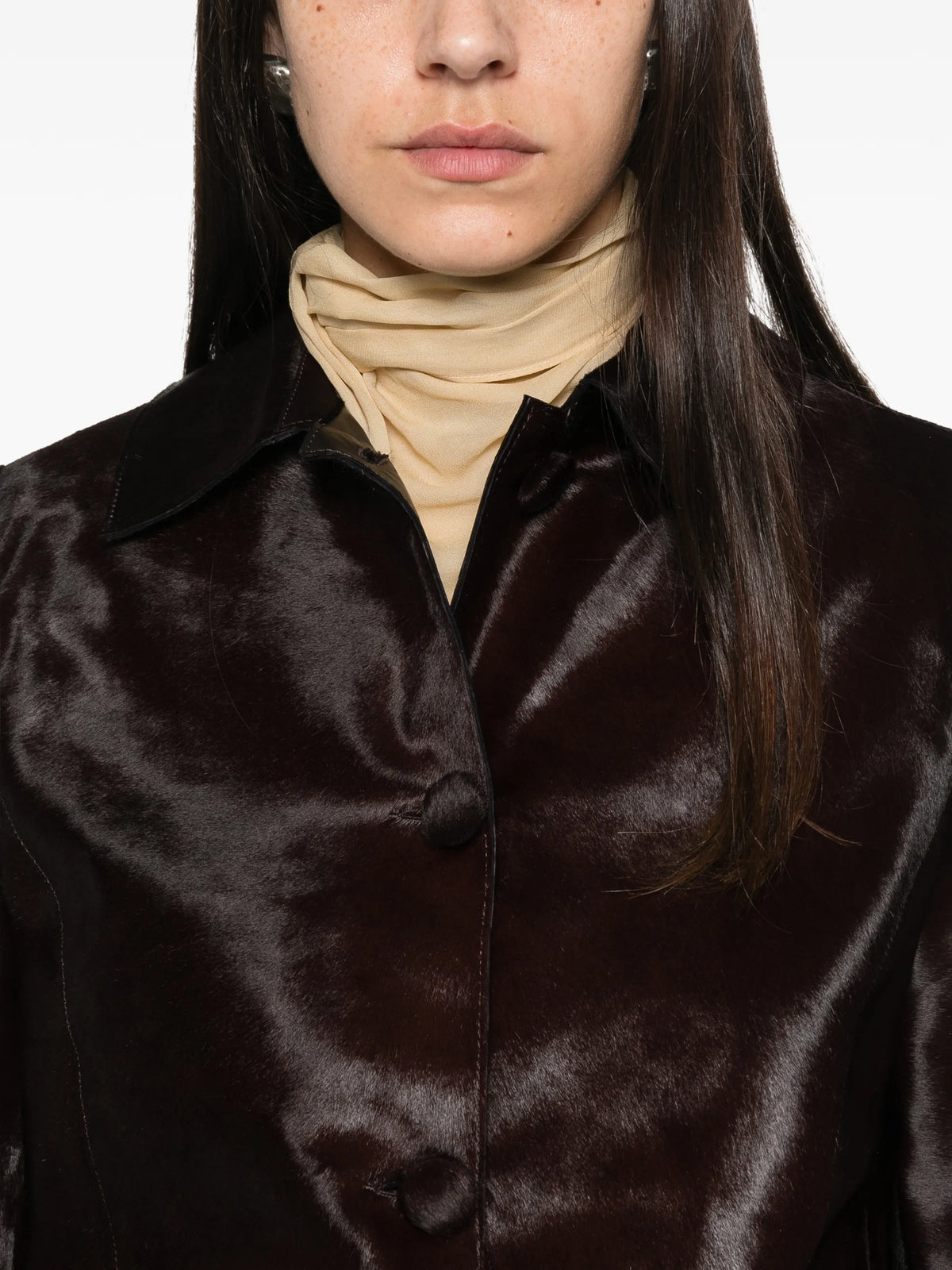 Hadley lamb-hair jacket