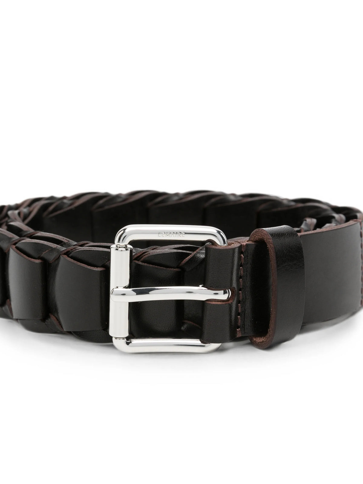 link belt in vegetable-tanned leather
