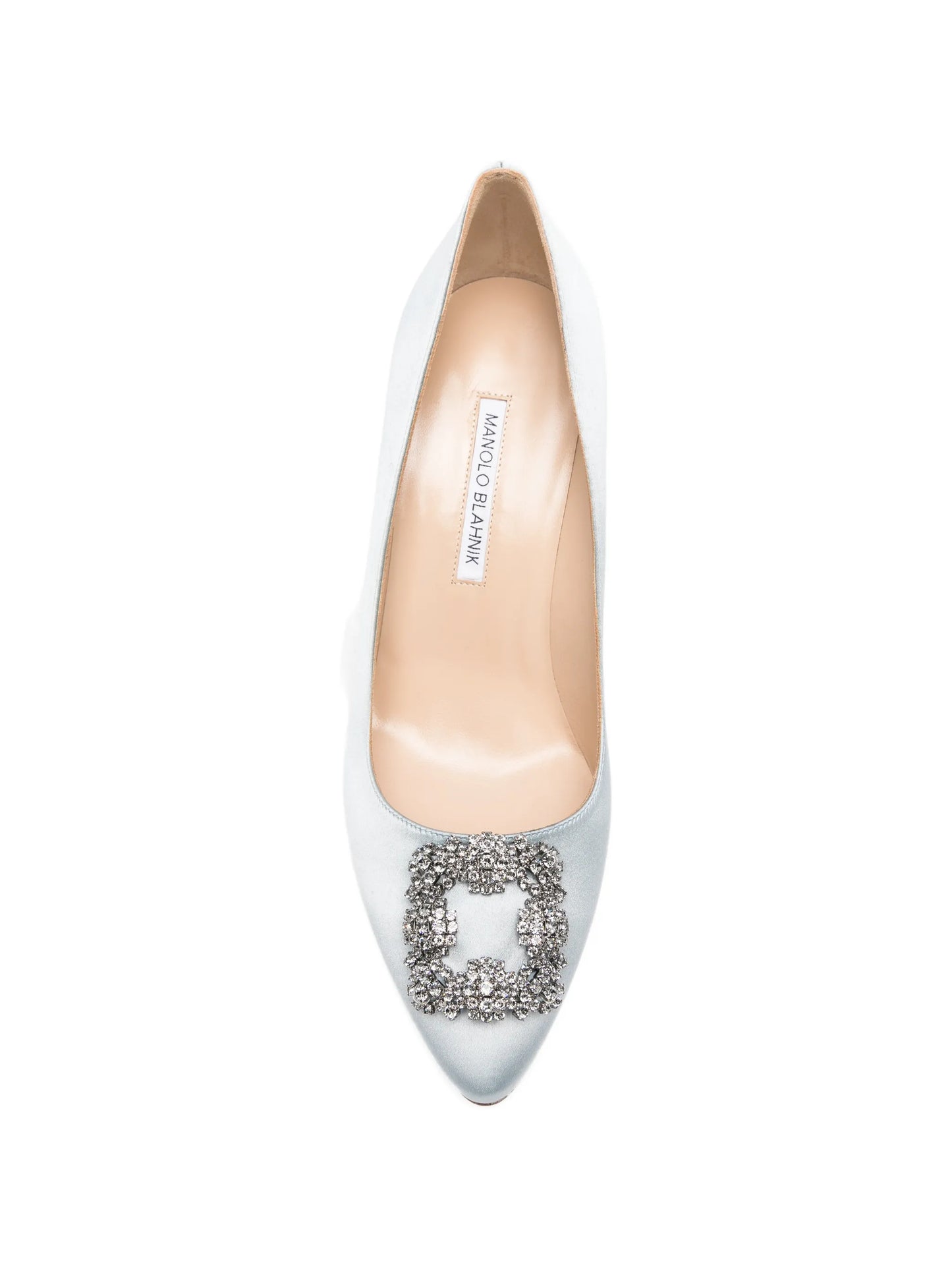 Hangisi crystal-embellished pumps