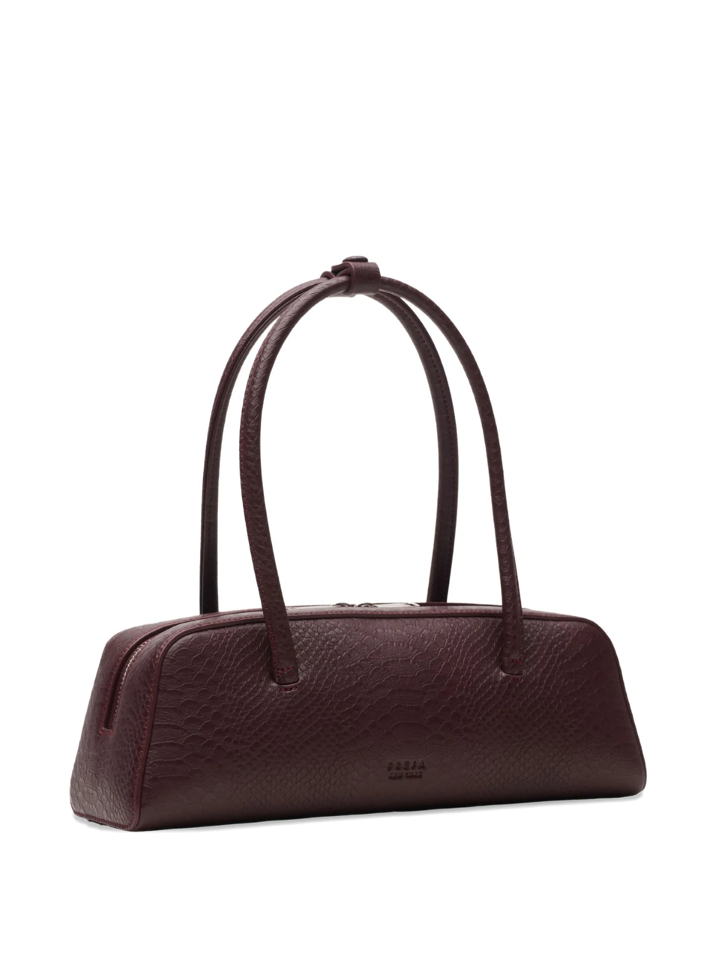 Mercer croc-effect shoulder bag