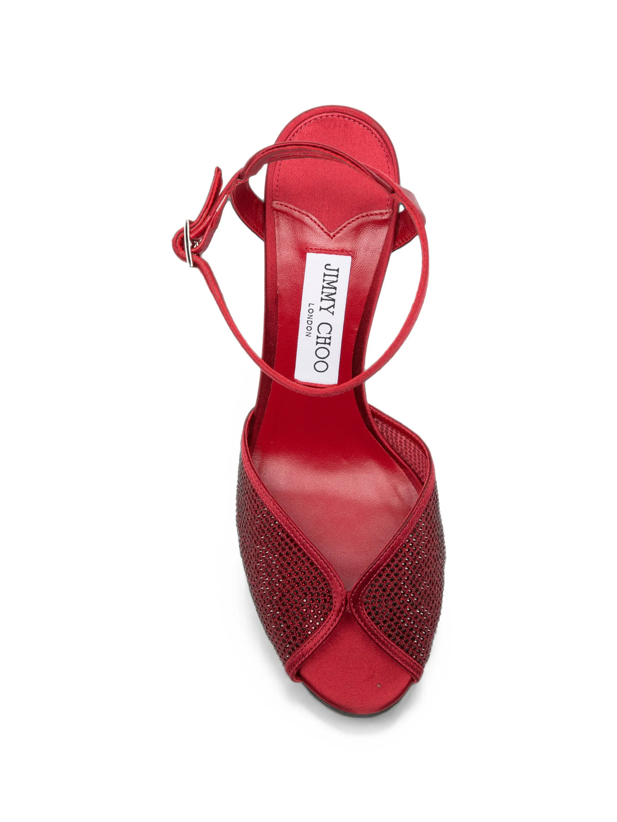Sacora crystal-embellished mesh sandals