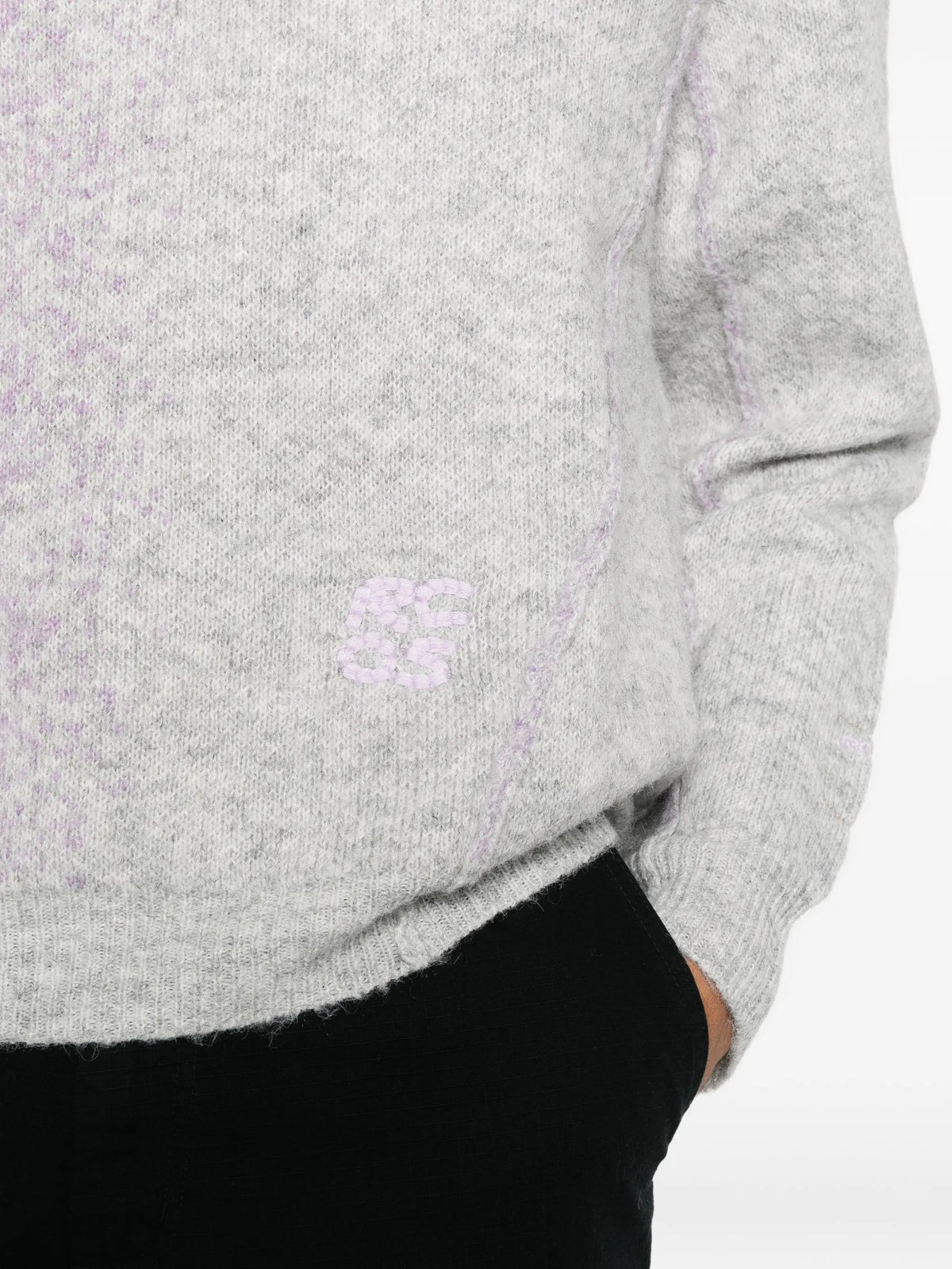 intarsia-knit sweater