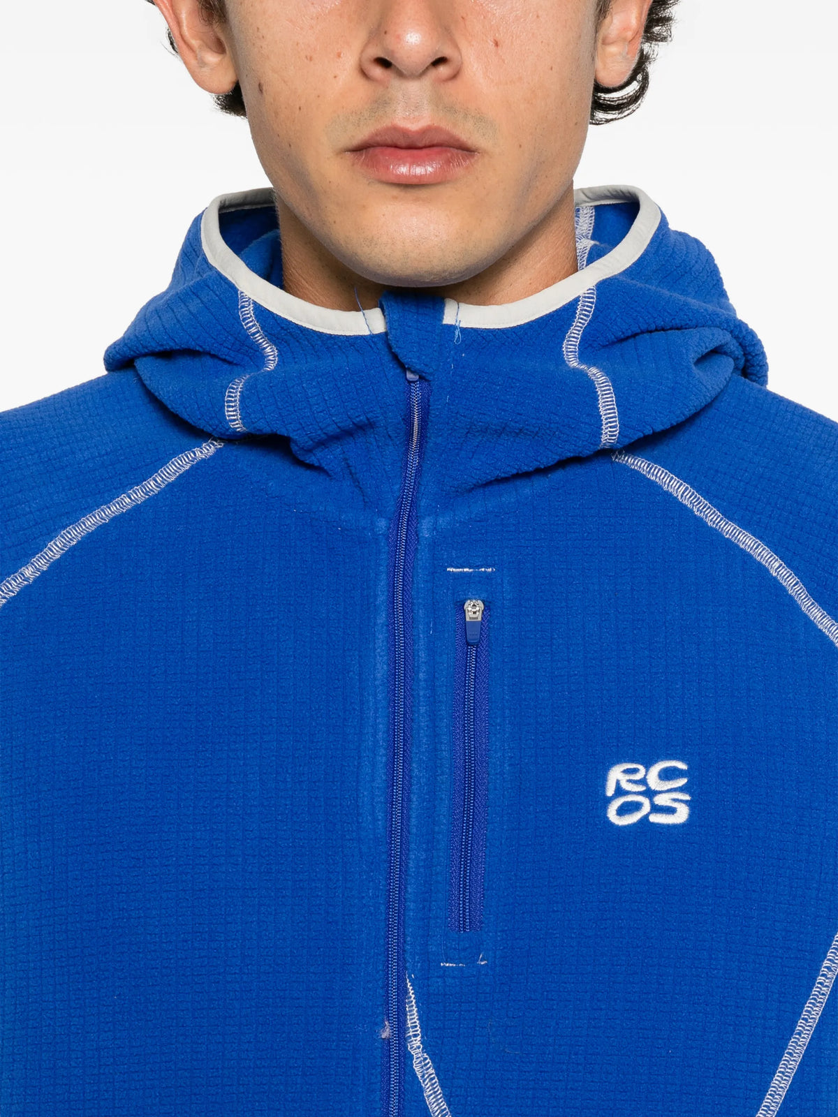 zip-up hoodie