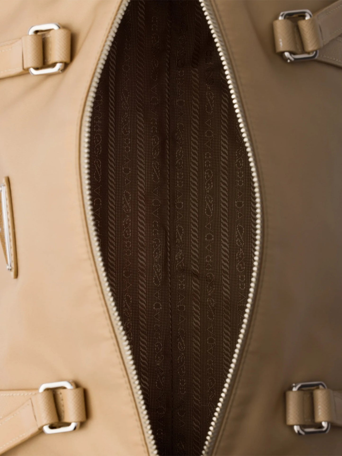 large beige shoulder bag