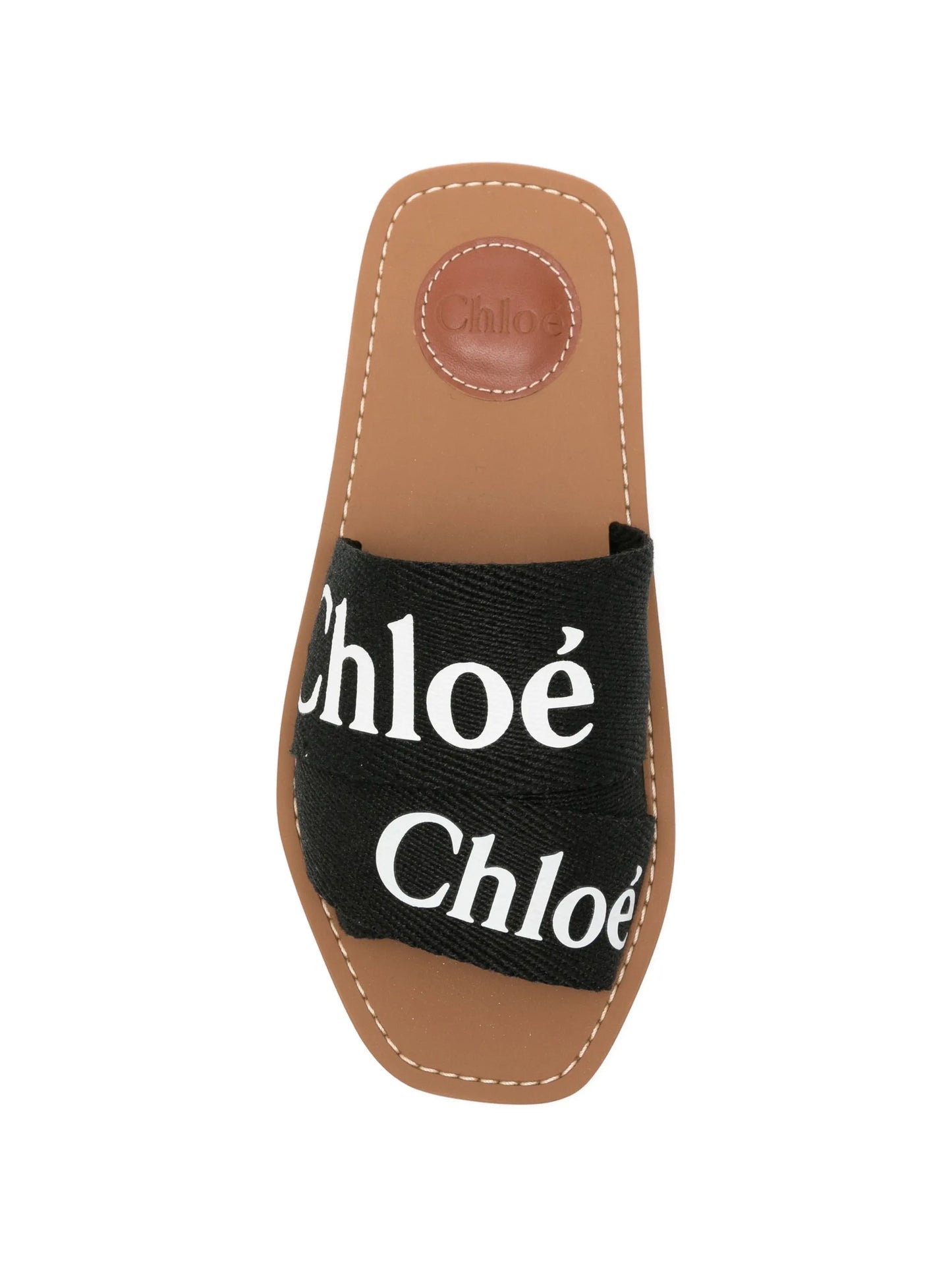 Woody logo-print sandals