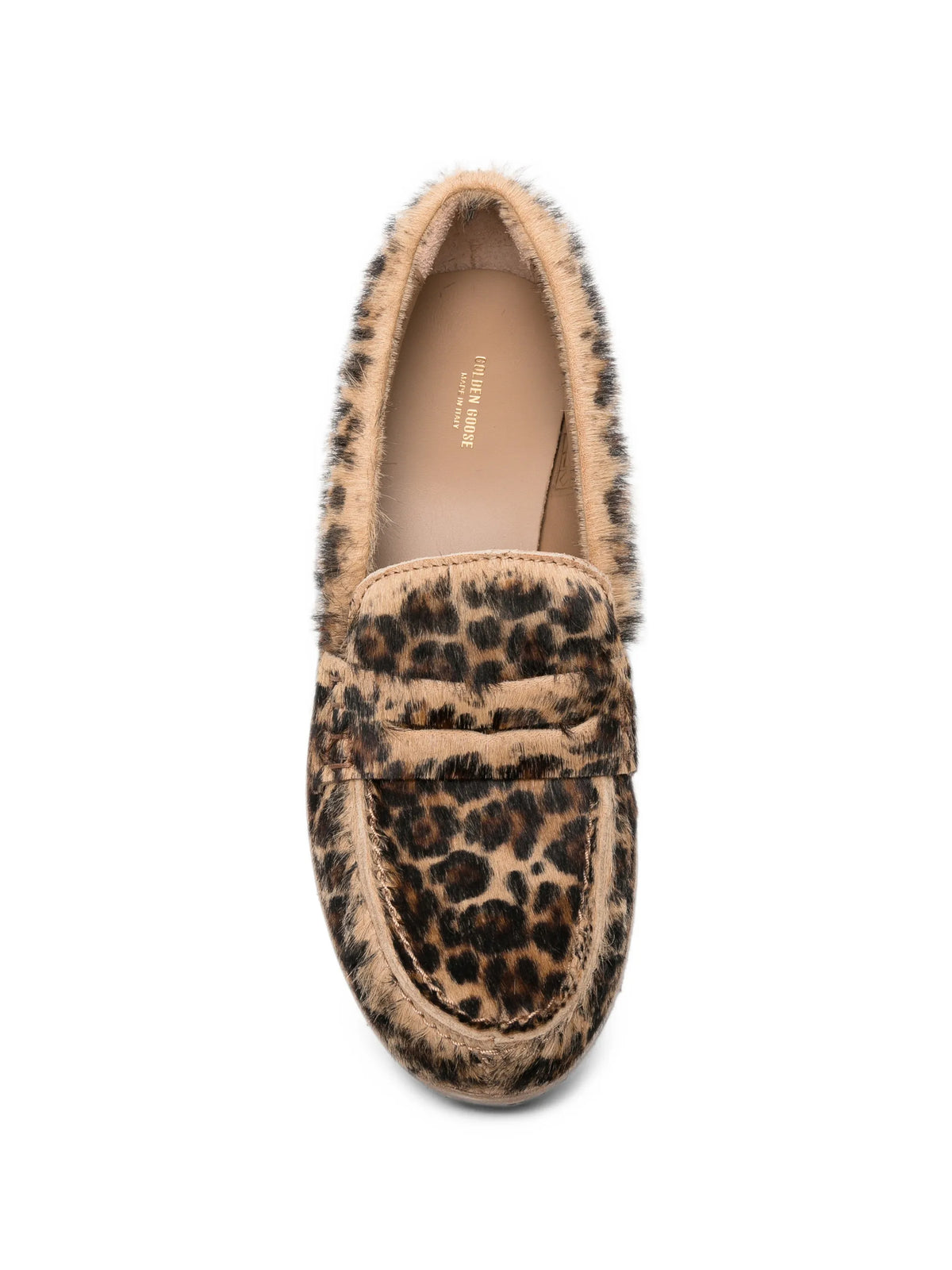 Jerry loafers in leopard-print pony