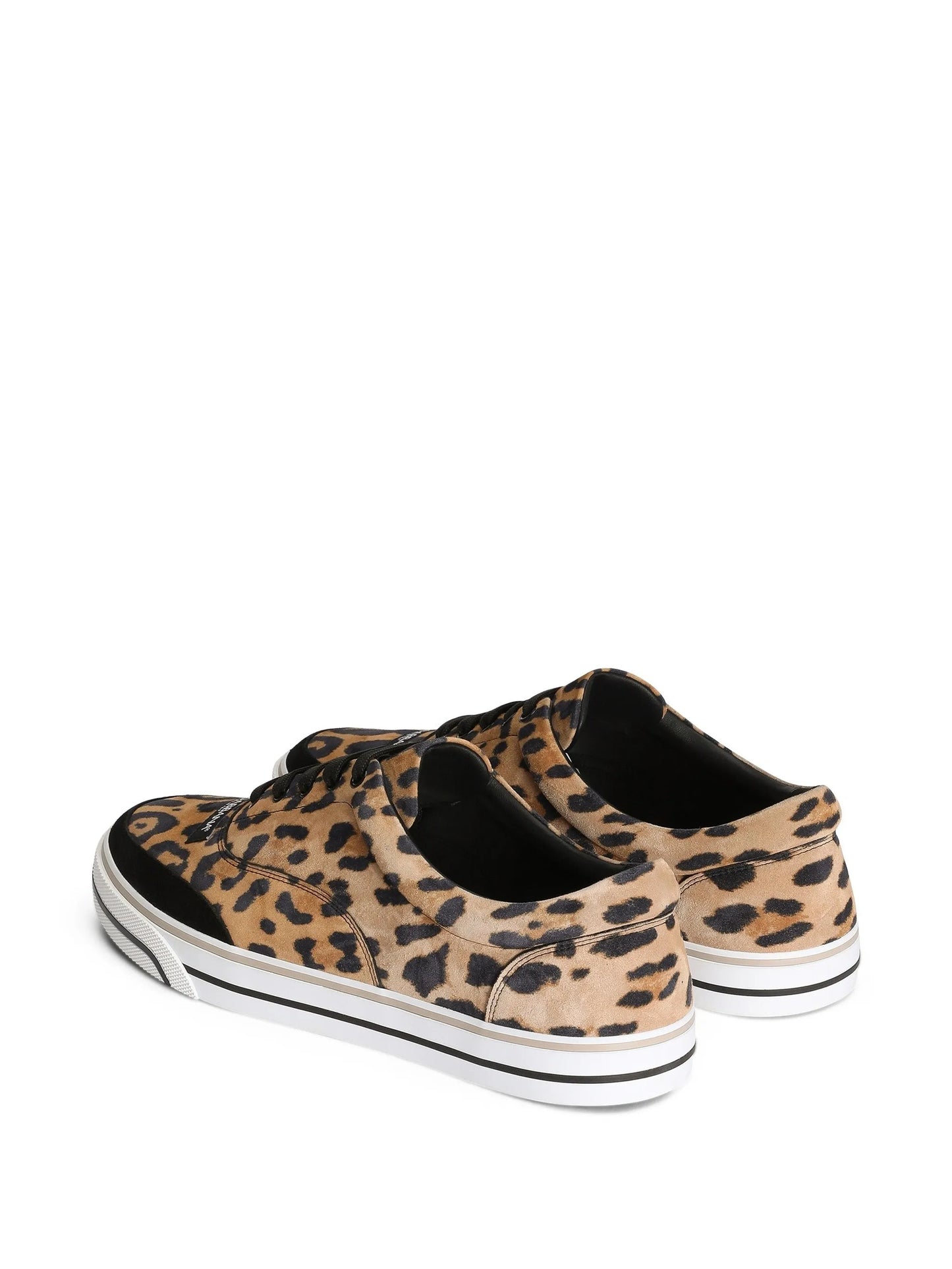 leopard-print sneakers