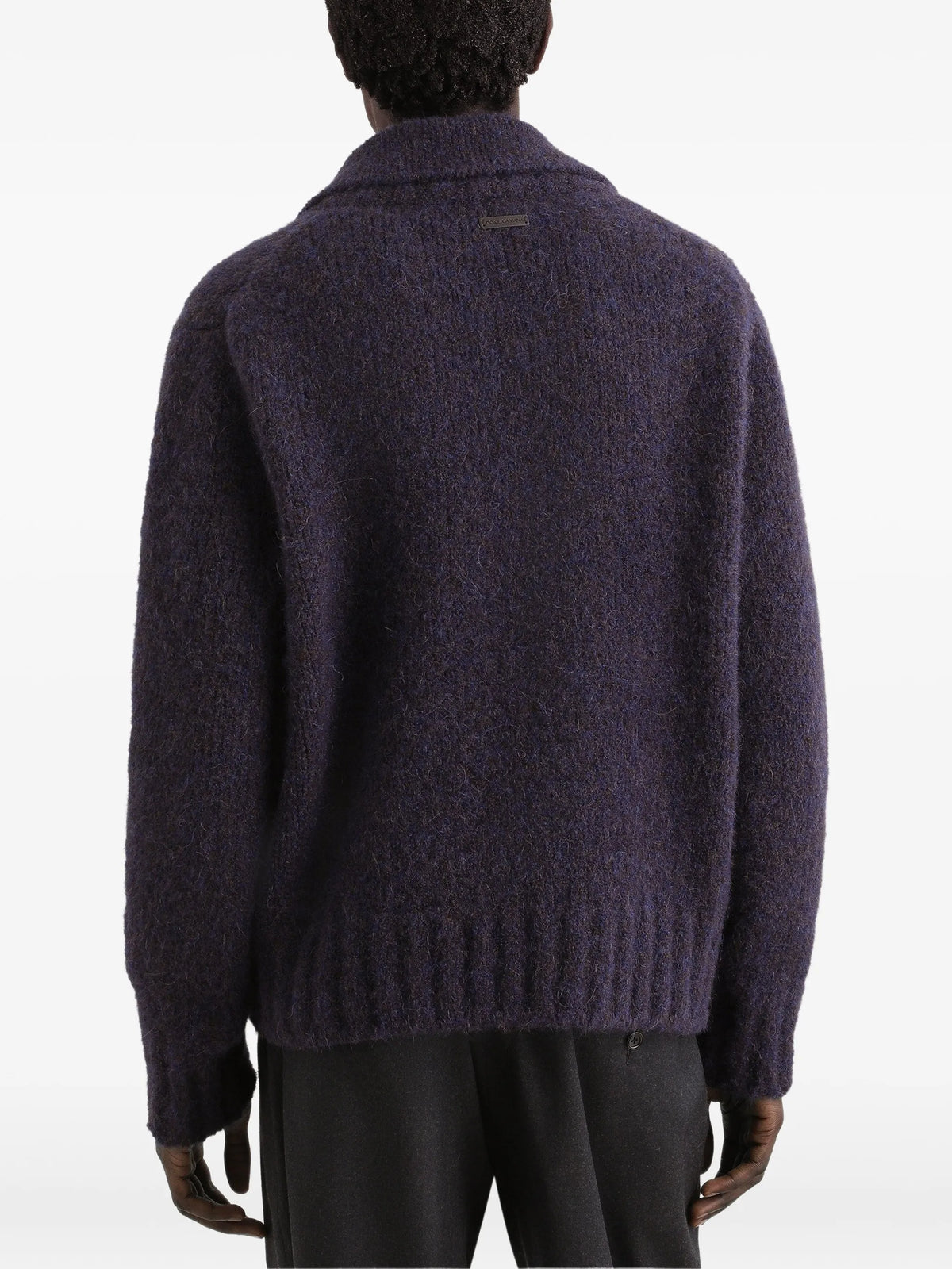 alpaca-blend pullover