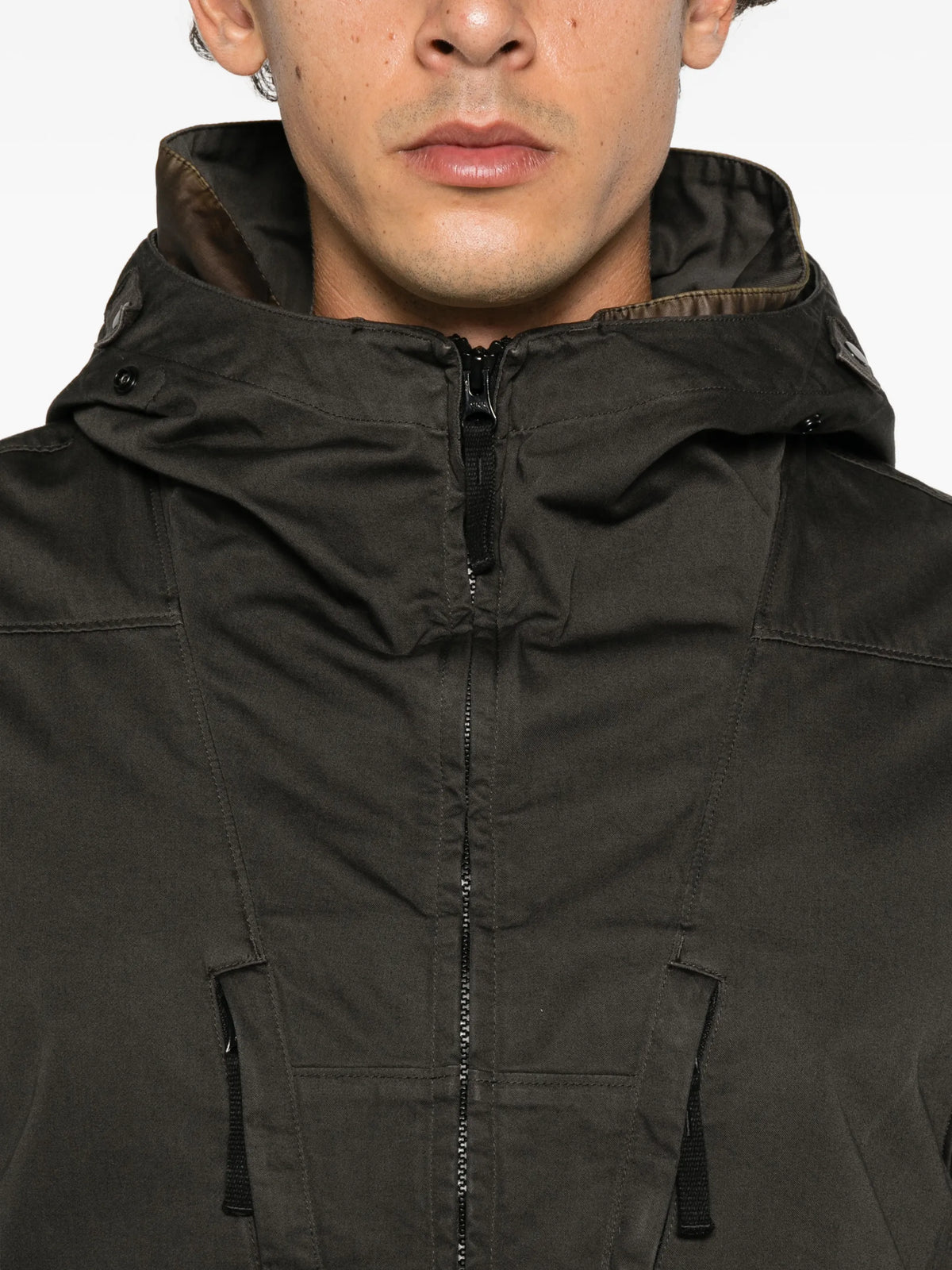 zip-up jacket