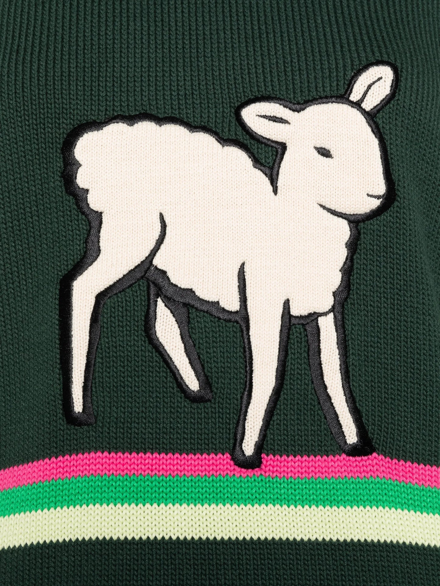 sheep-patch sweater