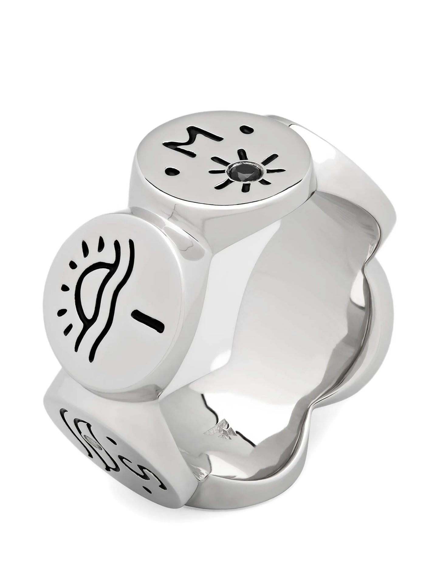 Simple Love engraved ring