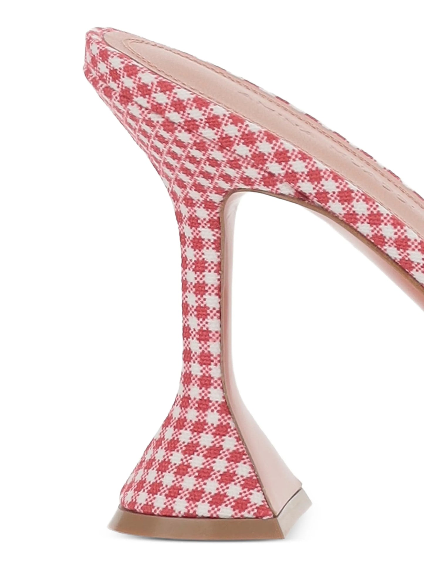 Lupita slippers 95 red and white vichy